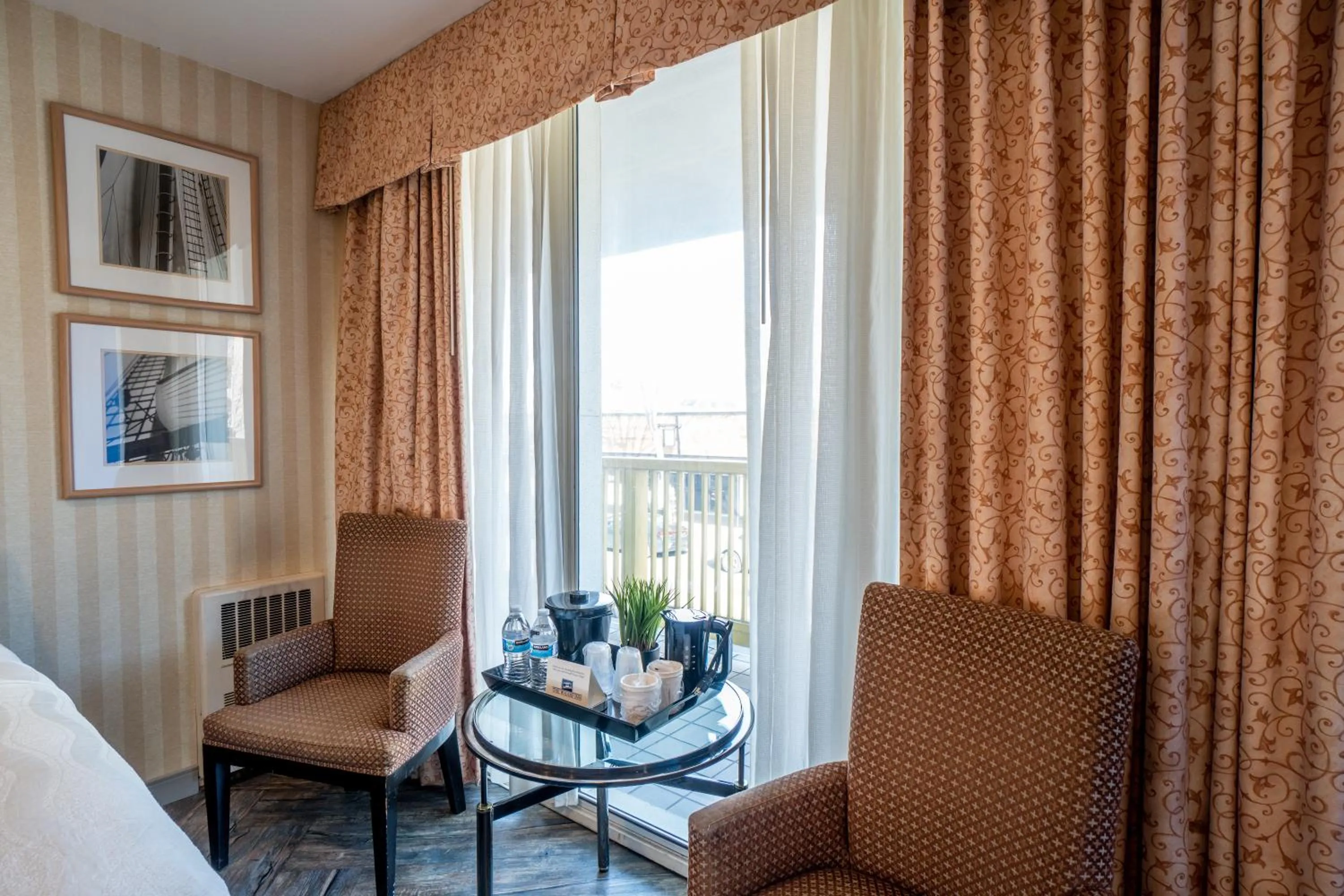 Seating area in The Wharf Inn