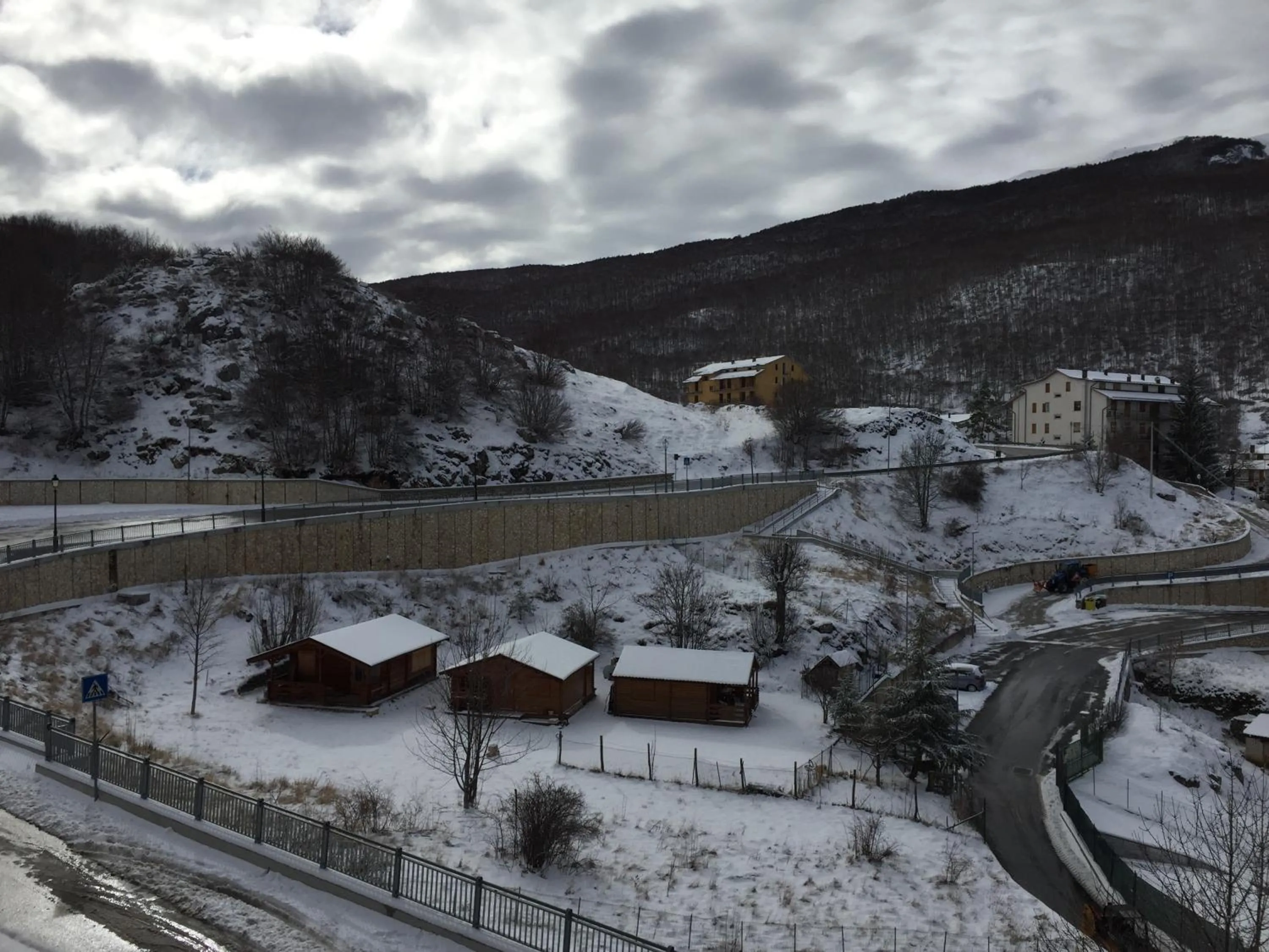 Mountain view in Hotel Campo Felice