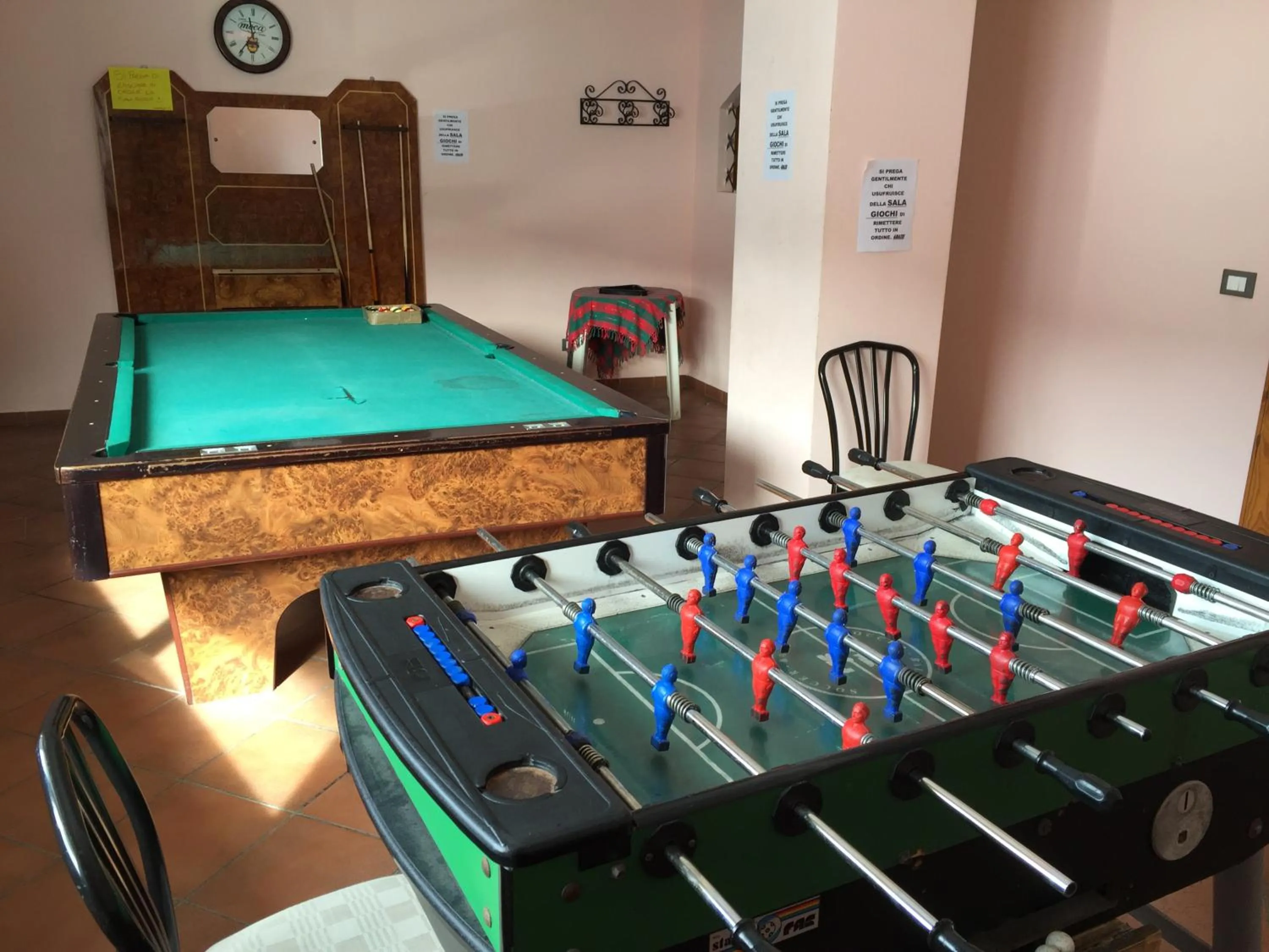 Billiard in Hotel Campo Felice