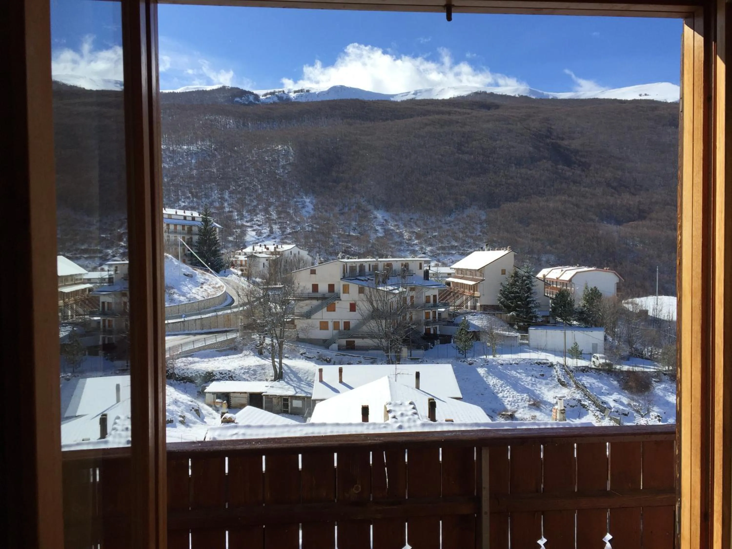 Balcony/Terrace in Hotel Campo Felice