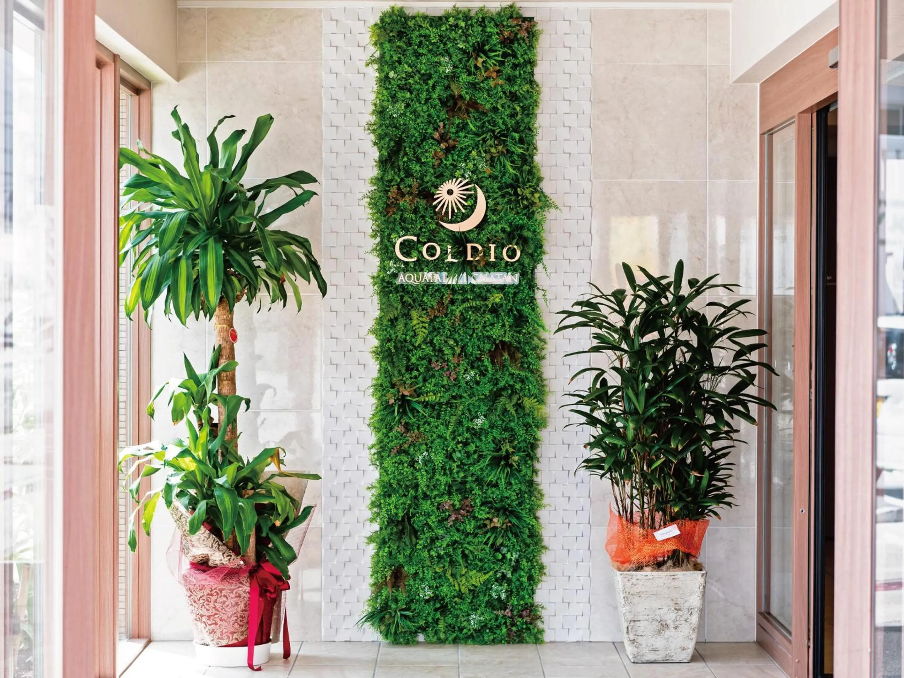 Lobby or reception in Aqua Palace Chatan by Coldio Premium