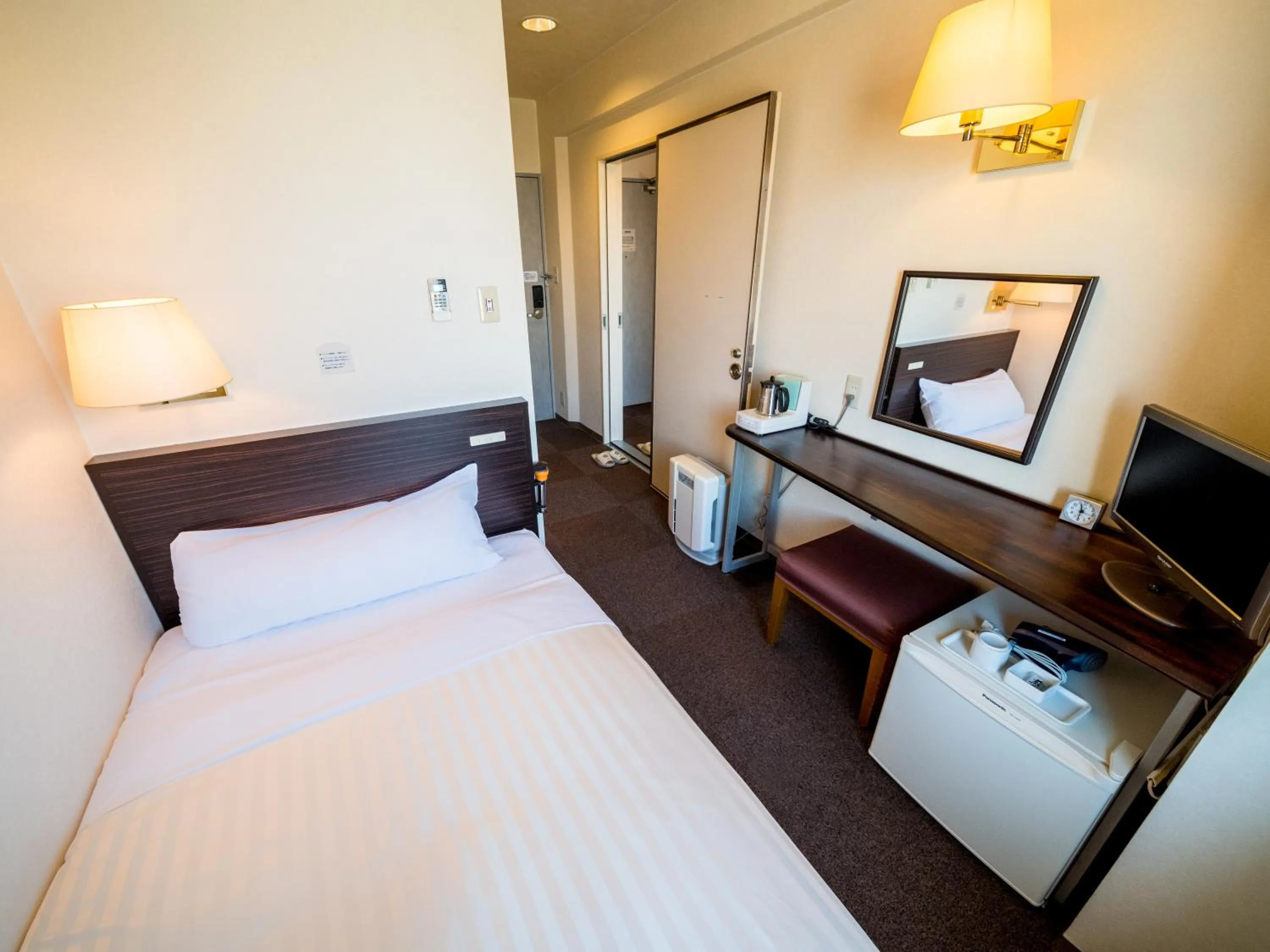 Bed in Super Hotel Matsusaka