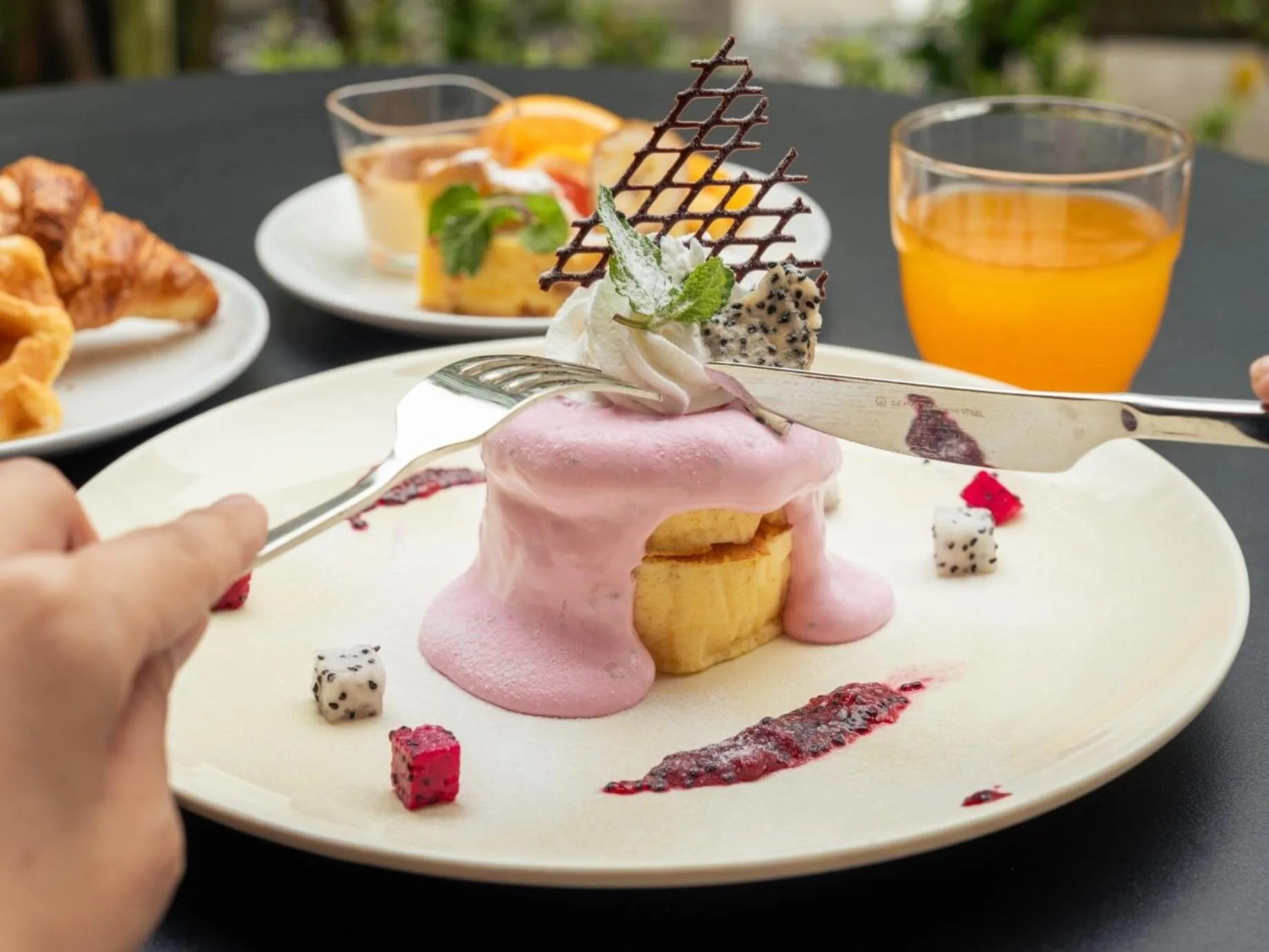 Breakfast in Hotel Cocktail Stay Naha