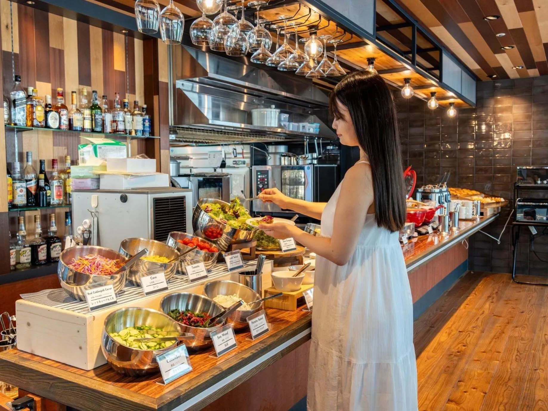 Breakfast in Hotel Cocktail Stay Naha