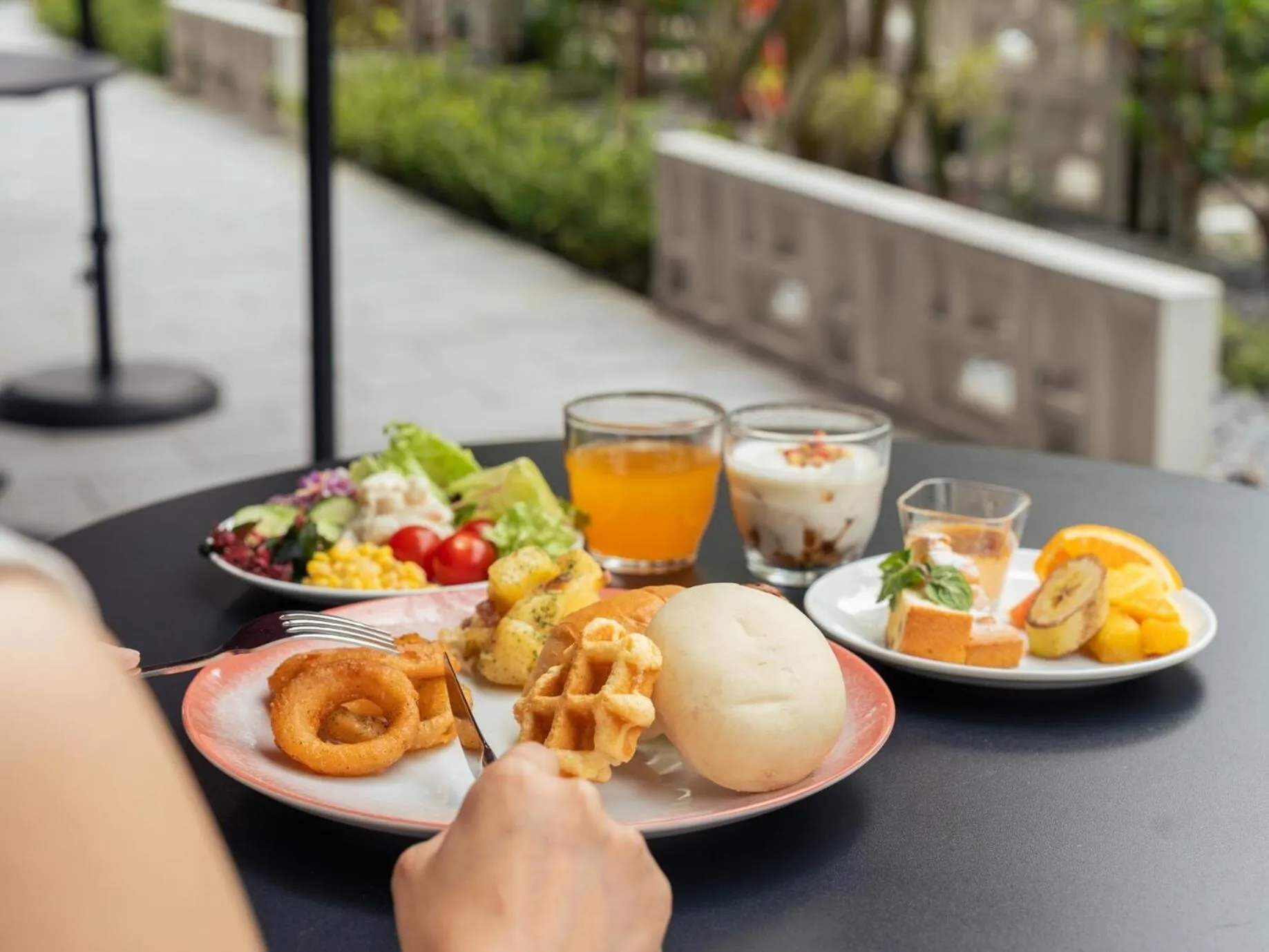 Breakfast in Hotel Cocktail Stay Naha