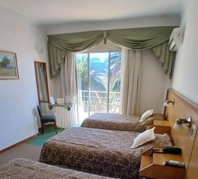 Bedroom, Bed in Hotel Aguaý