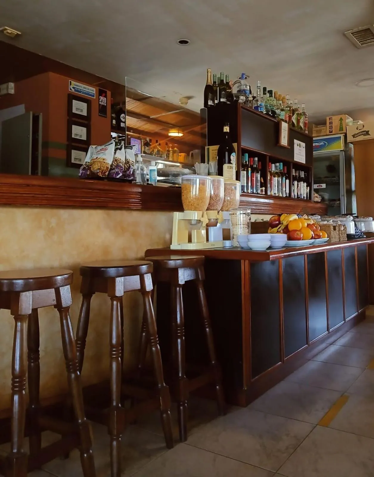 Breakfast in Hotel Aguaý