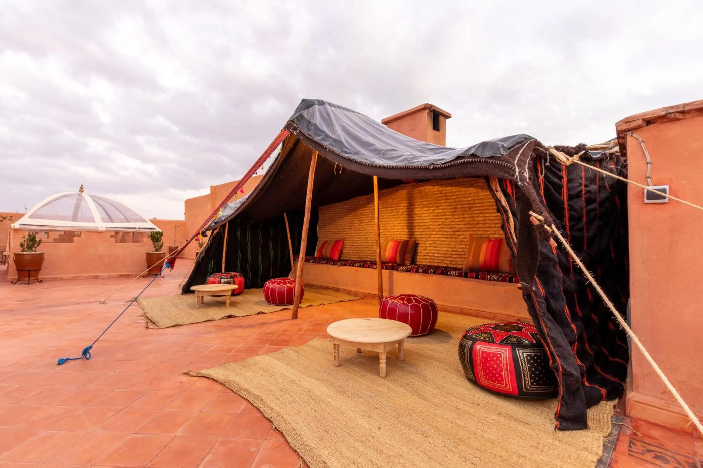 Balcony/Terrace in Riad Medina Art & Suites