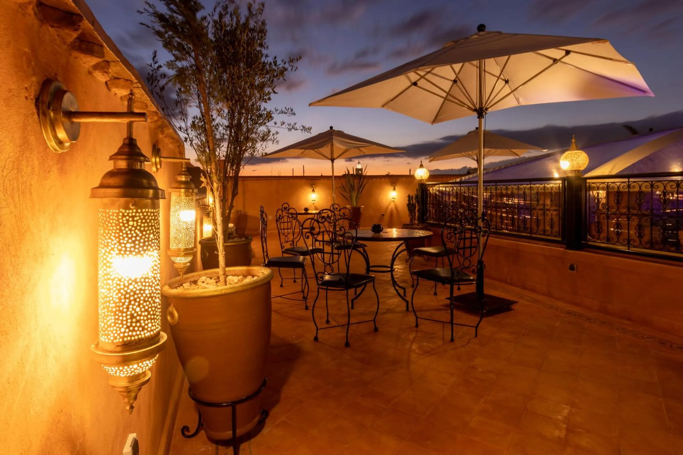 Solarium in Riad Medina Art & Suites