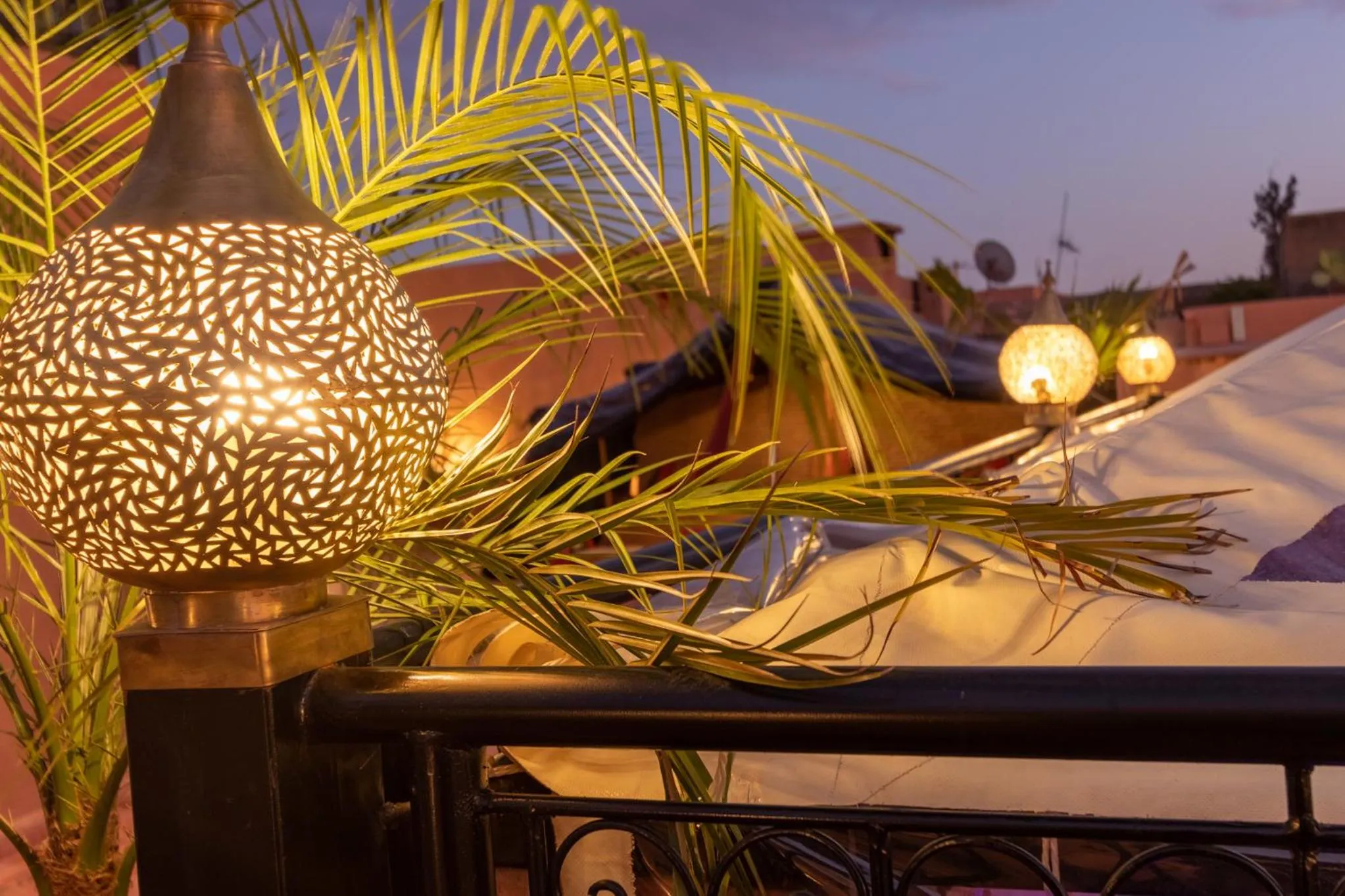 Balcony/Terrace in Riad Medina Art & Suites