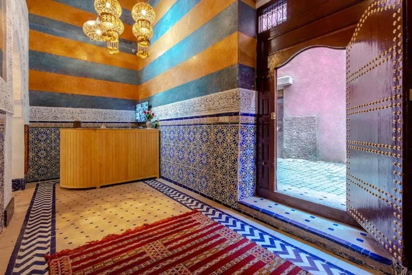 Facade/entrance in Riad Medina Art & Suites