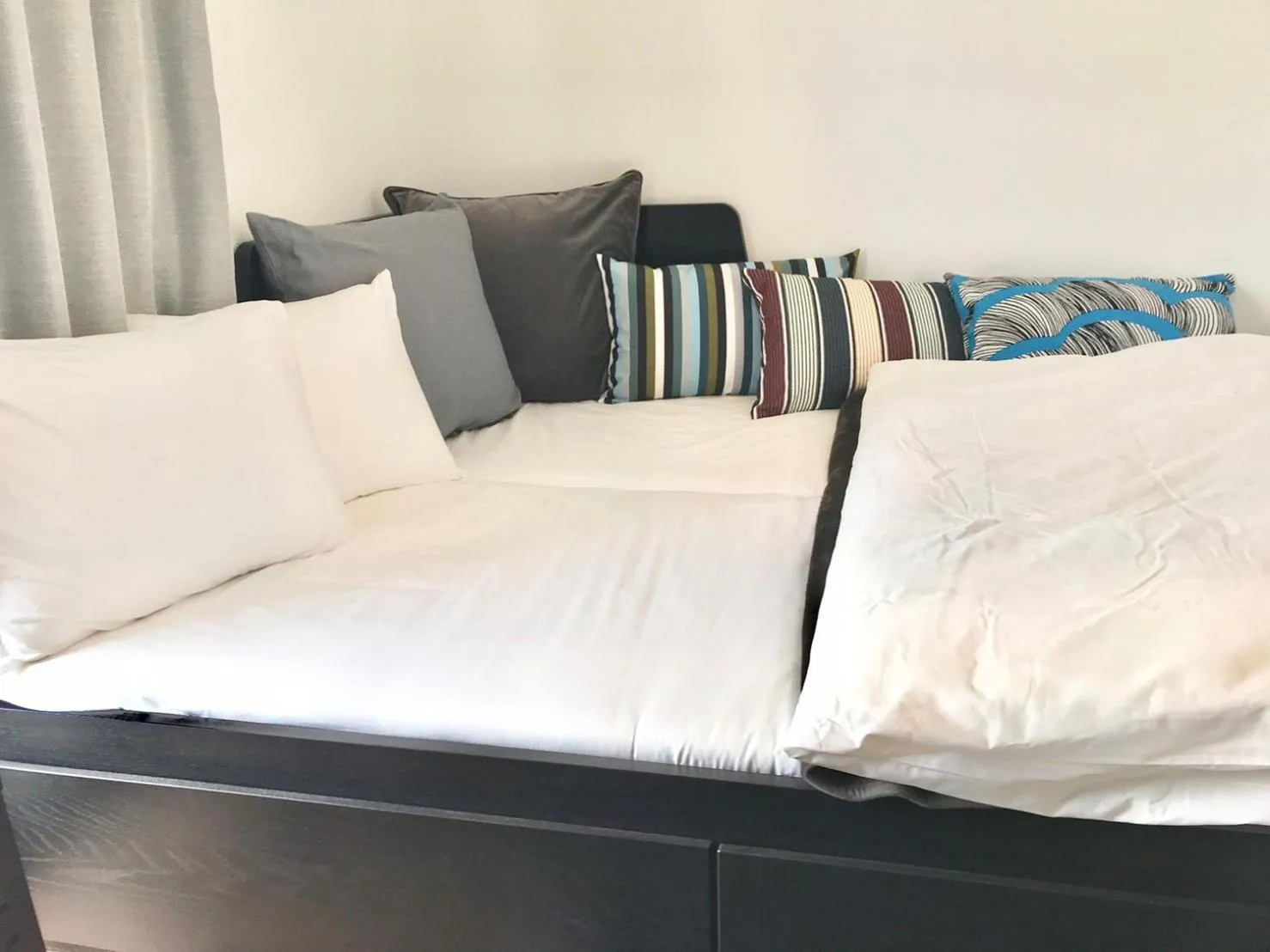 Bed in Local Hakata apartment No8