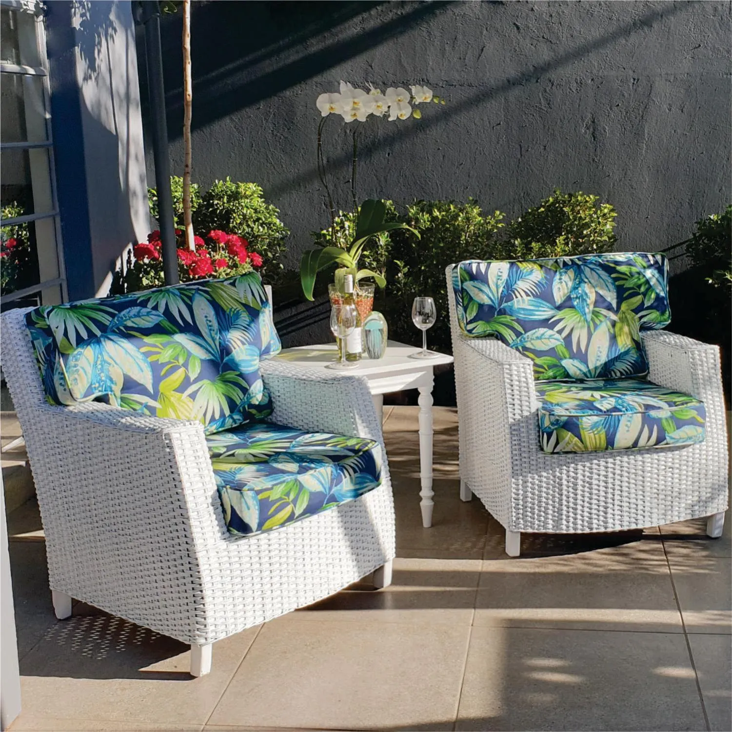 Patio in Hadeda Hall