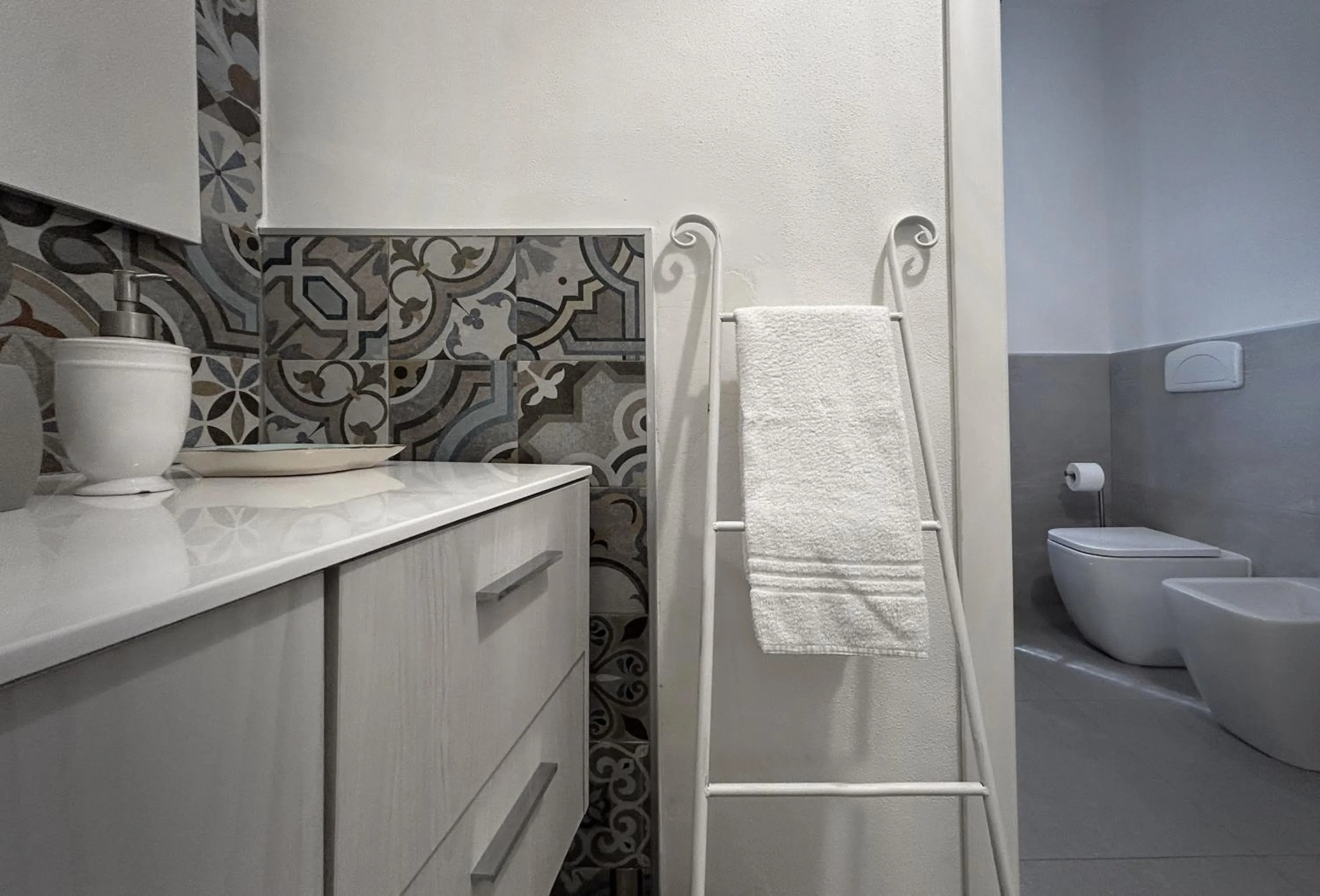 Bathroom in Affittacamere Everest