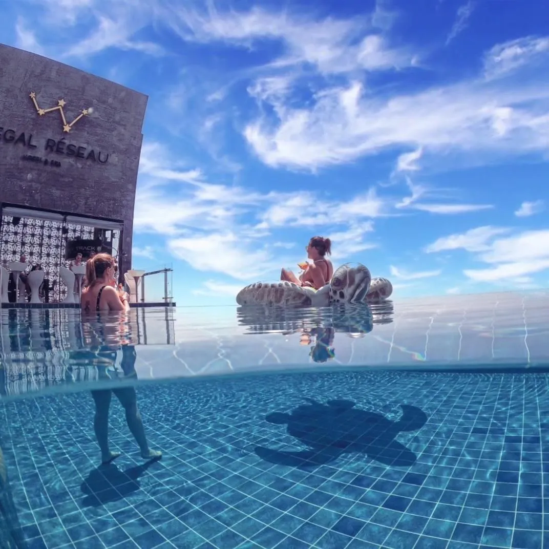 Pool view in Regal Réseau Hotel & Spa