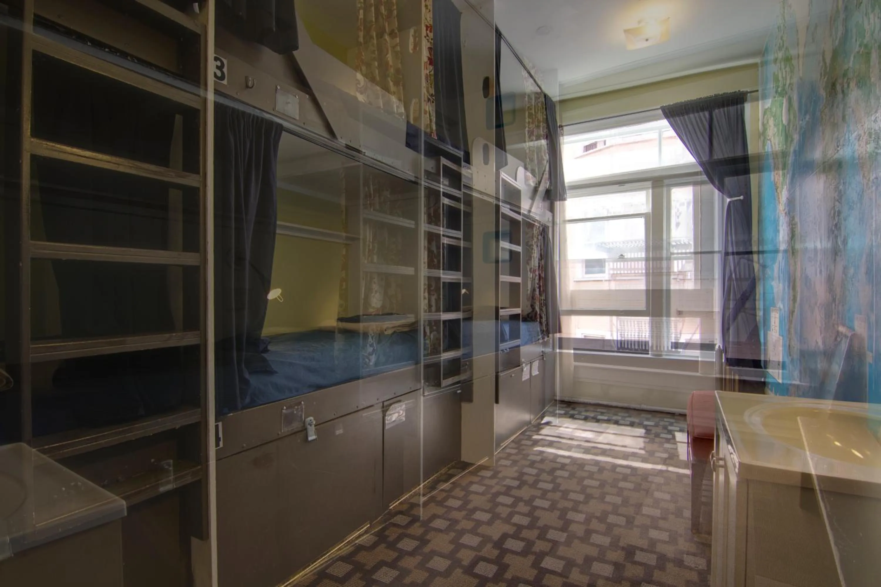 bunk bed in Adelaide Hostel