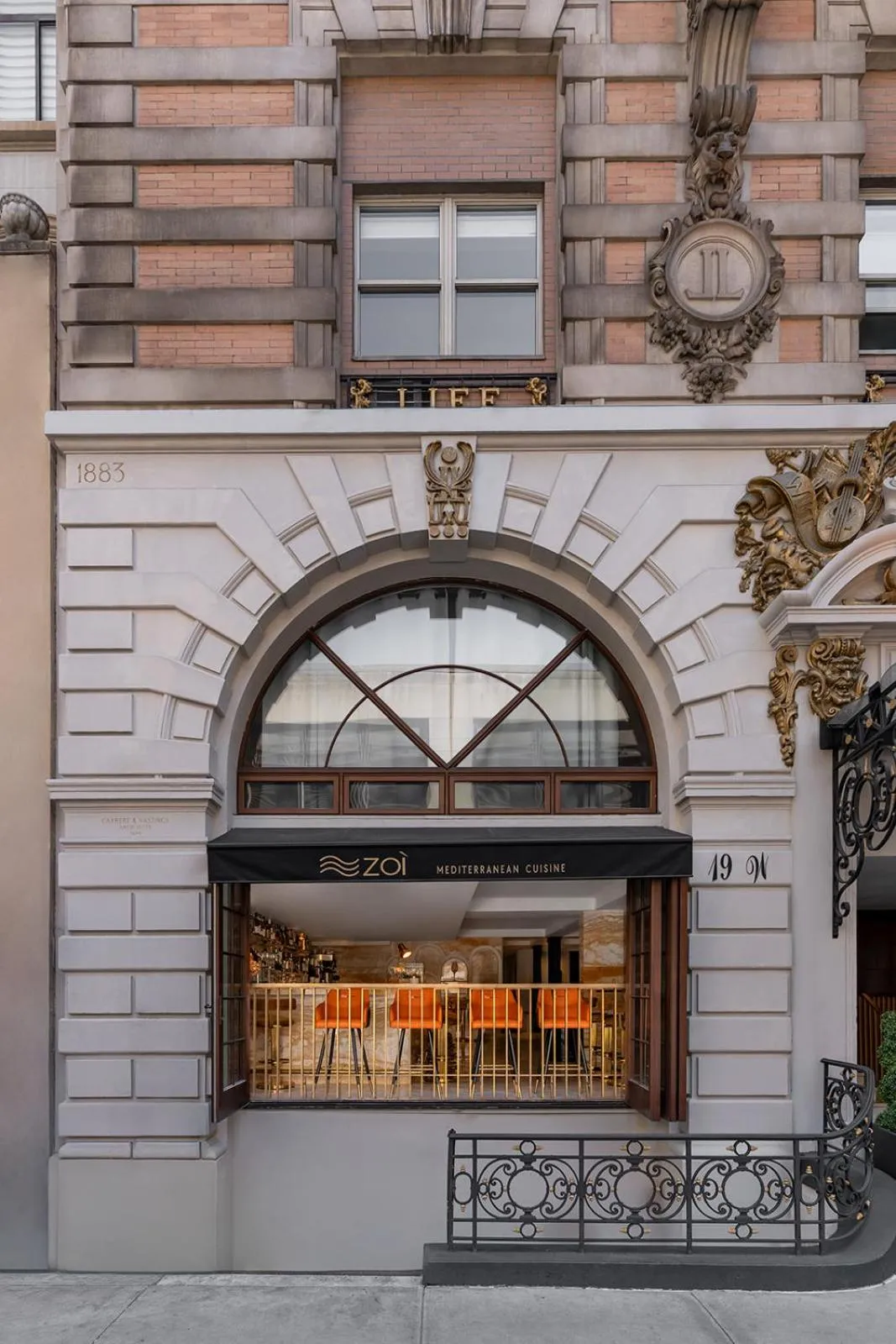 Decorative detail in Life Hotel New York