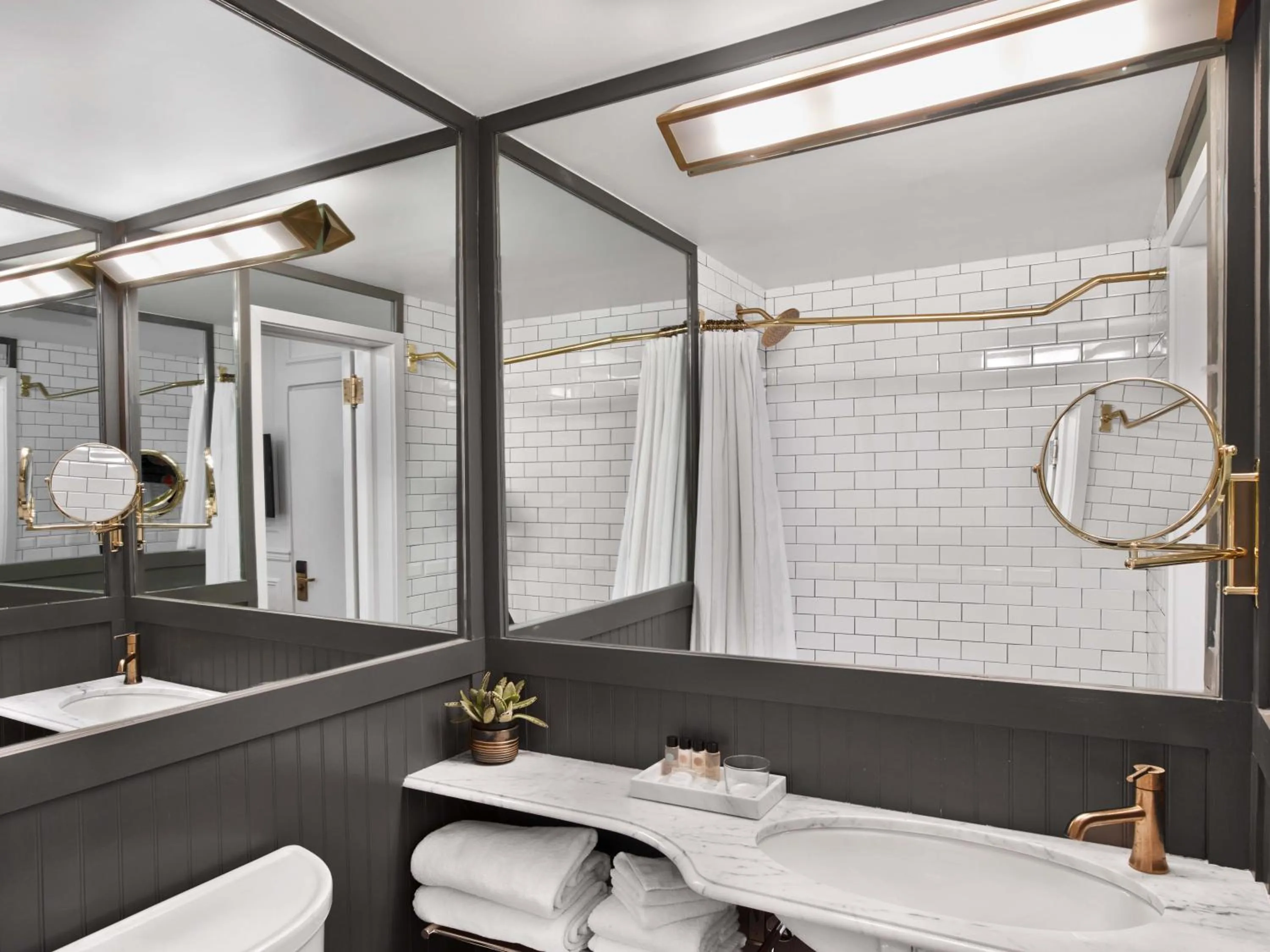 Bathroom in Life Hotel New York