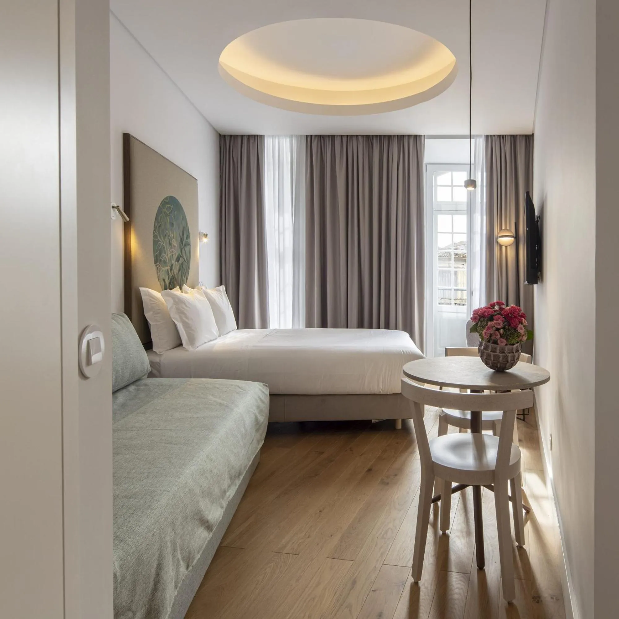 Bedroom, Bed in Lisbon Serviced Apartments - Madalena