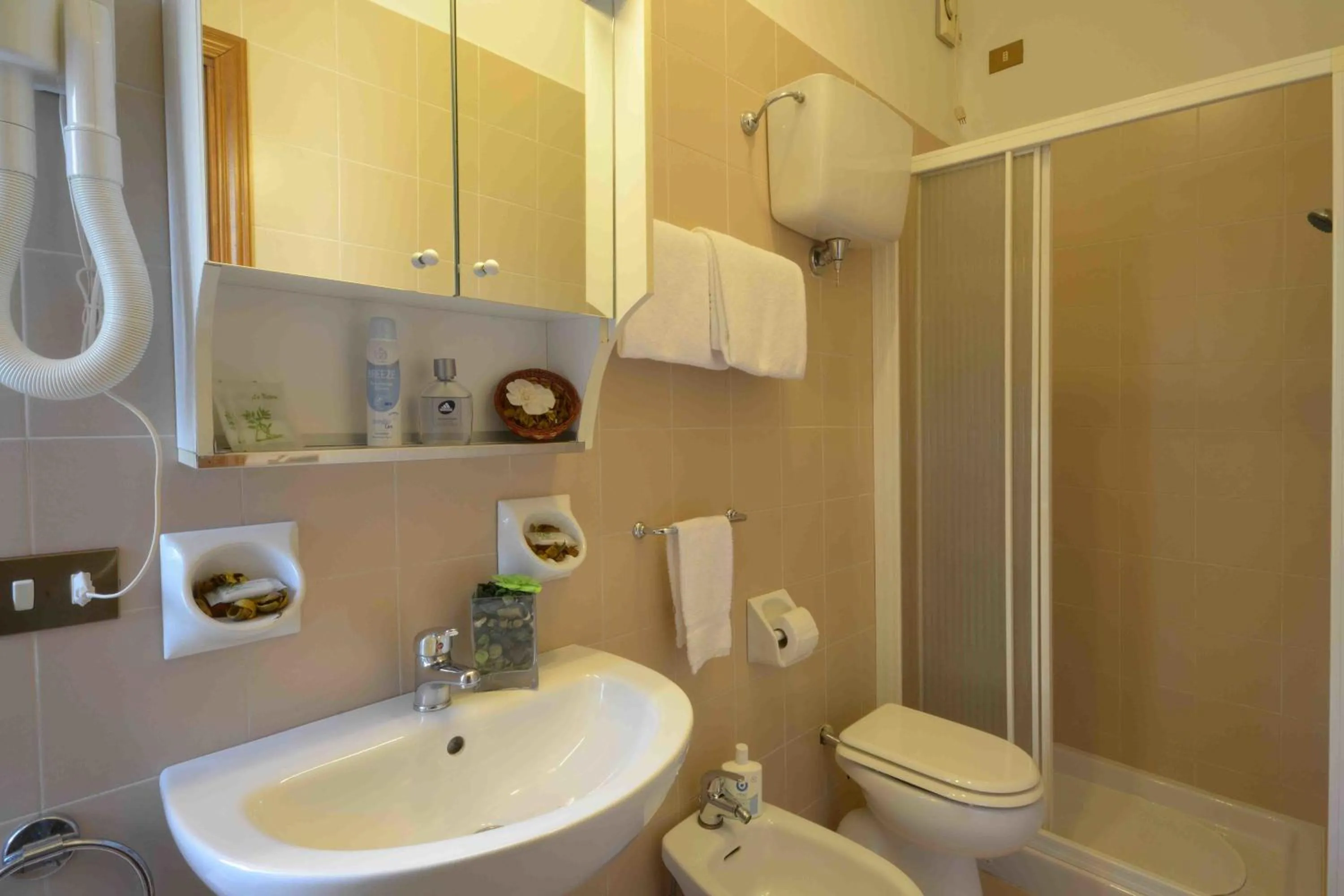 Bathroom in Albergo Martini