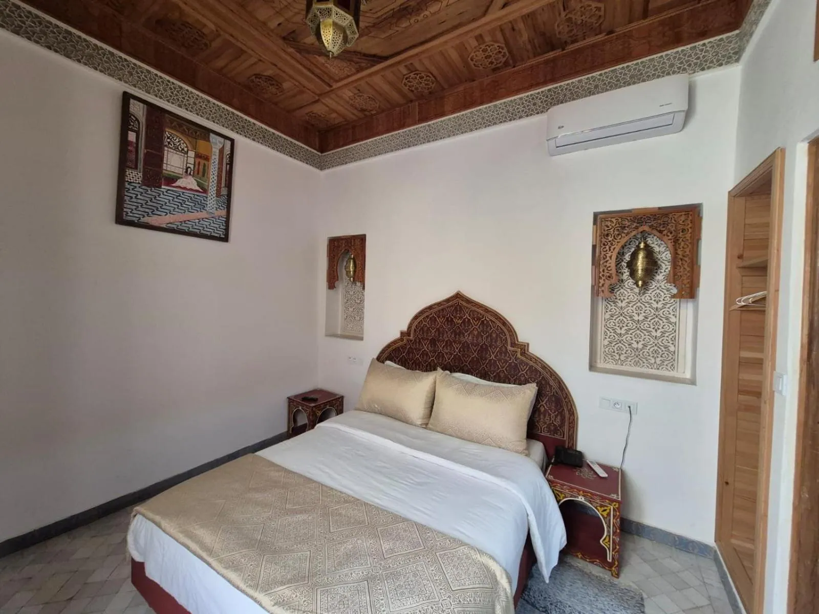 Bedroom, Bed in Riad Rasia