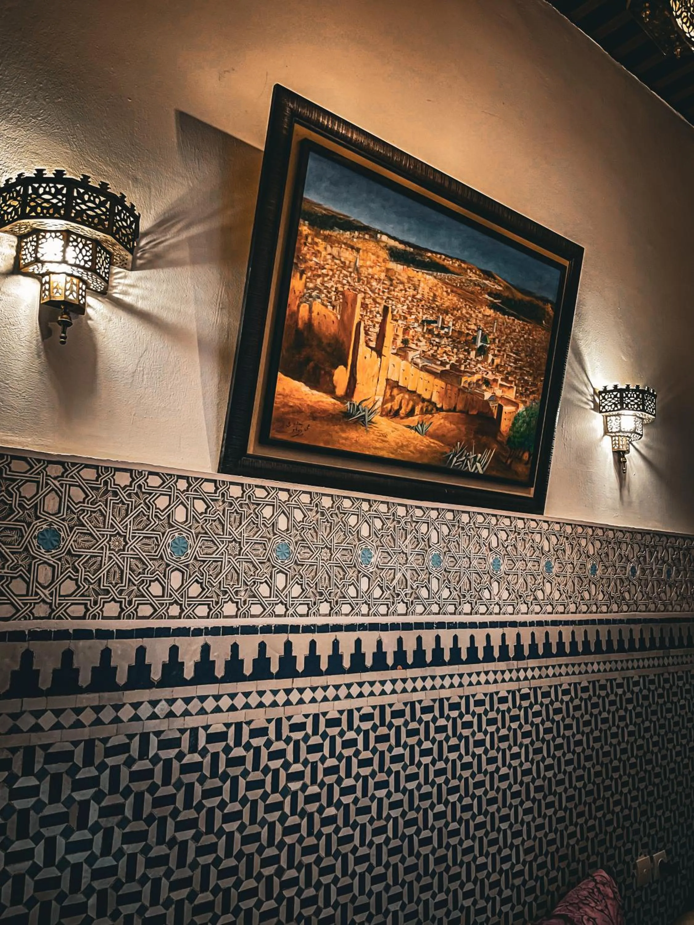 Living room in Riad Rasia