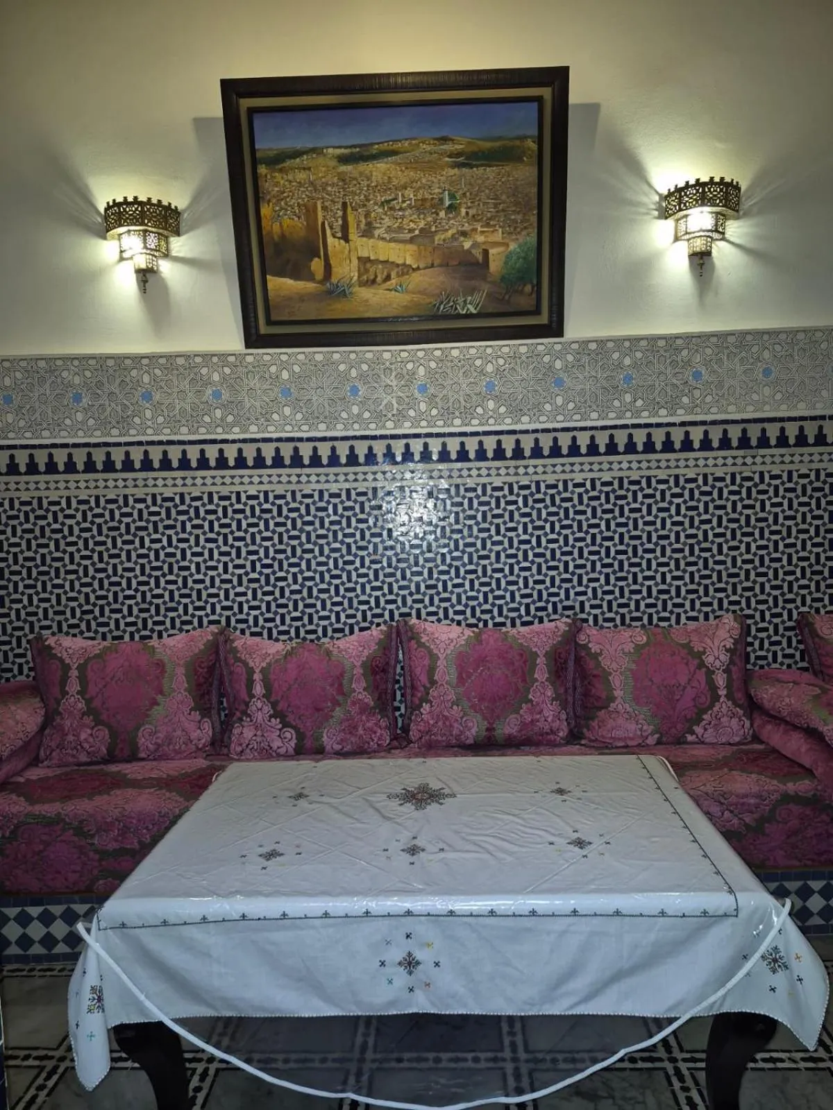 Living room in Riad Rasia