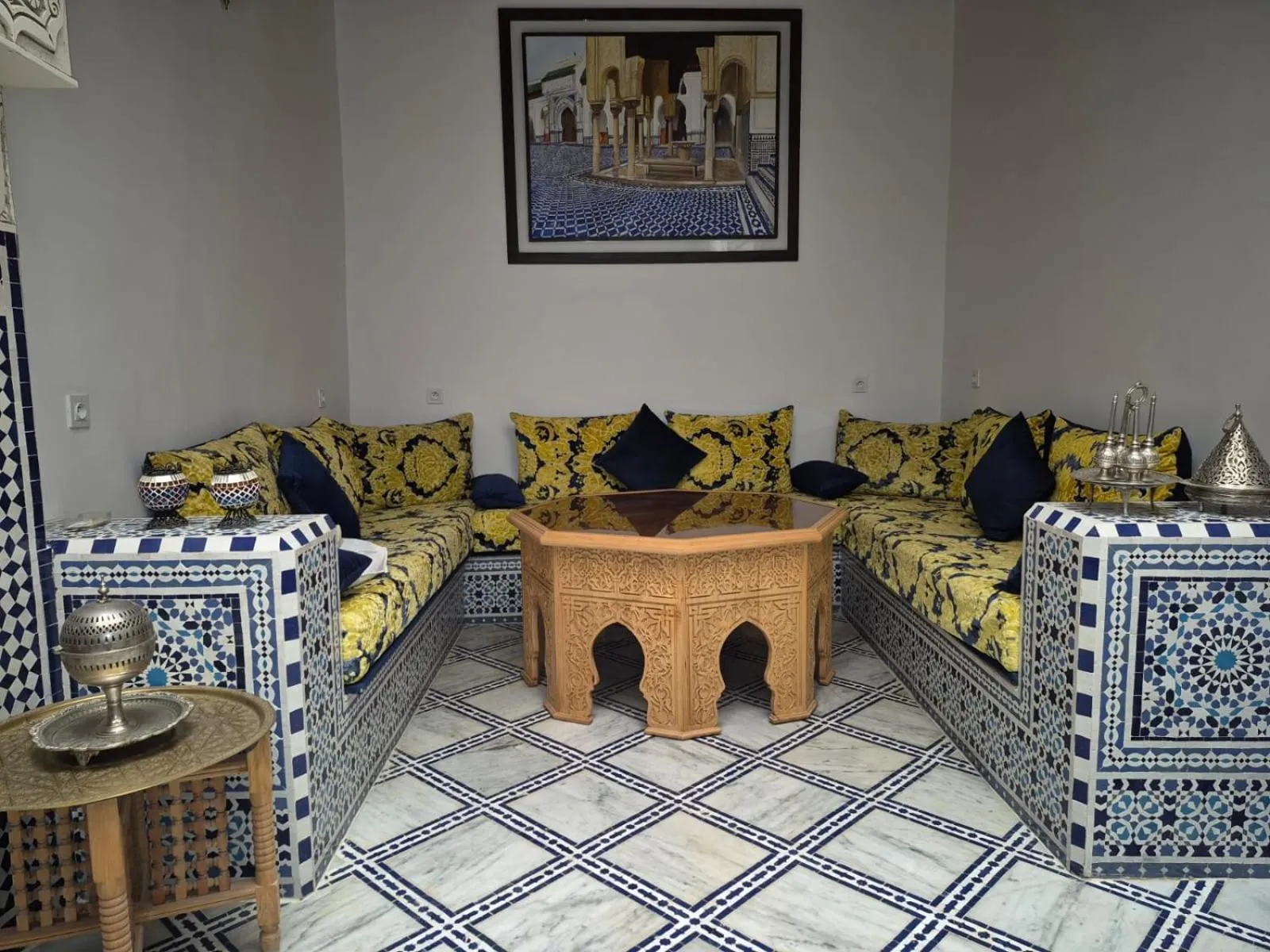 Living room in Riad Rasia