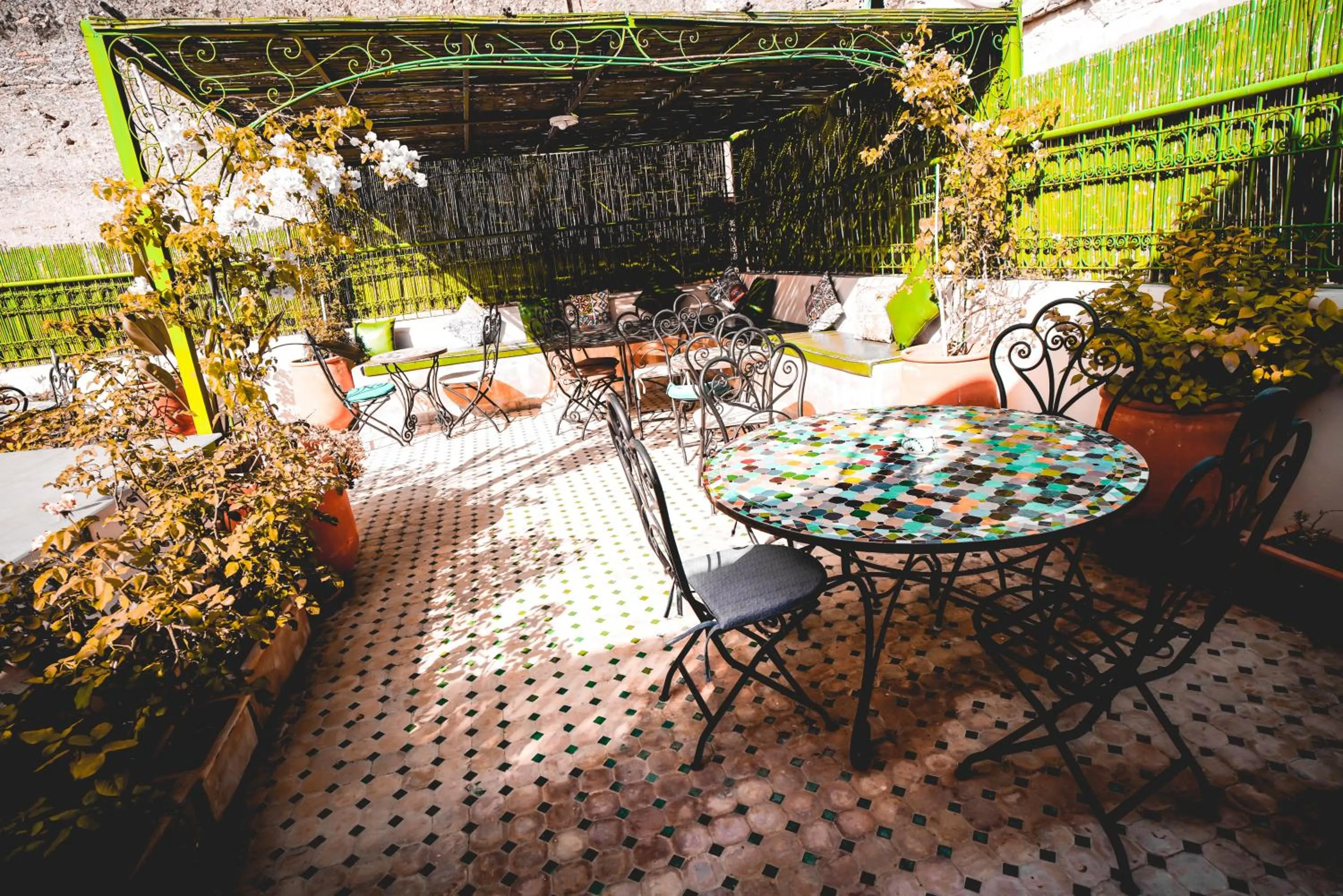 Balcony/Terrace in Riad Rasia