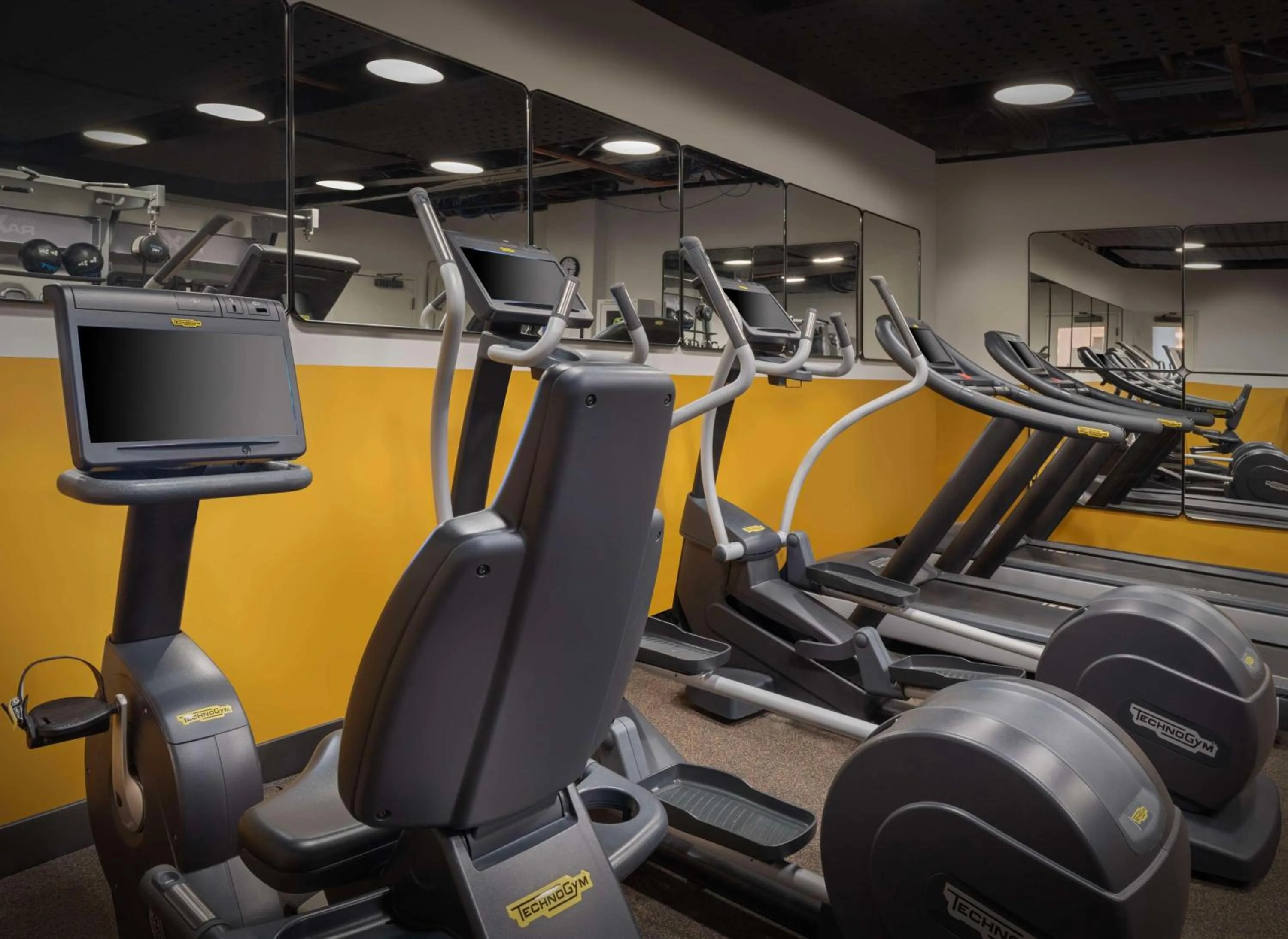 Fitness centre/facilities in Freepoint Hotel Cambridge, Tapestry Collection by Hilton