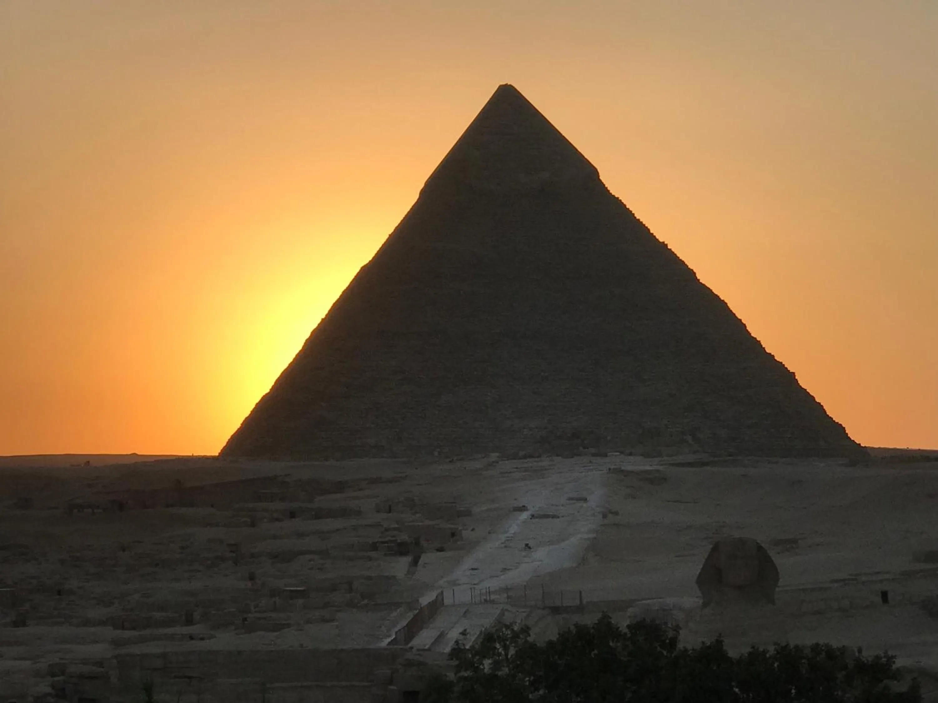 Natural landscape in Sahara Pyramids Inn