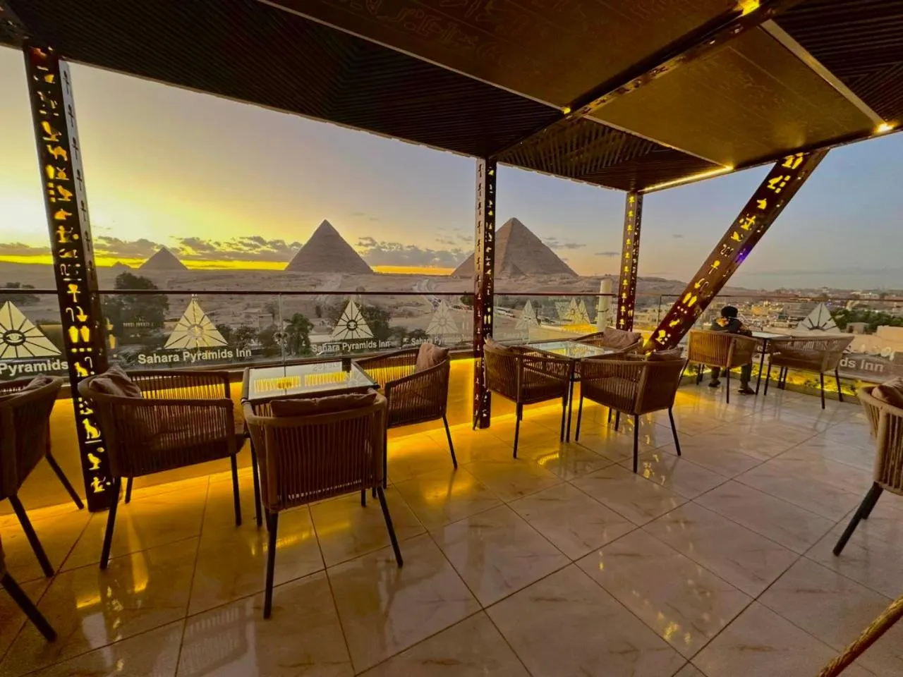 Nearby landmark in Sahara Pyramids Inn