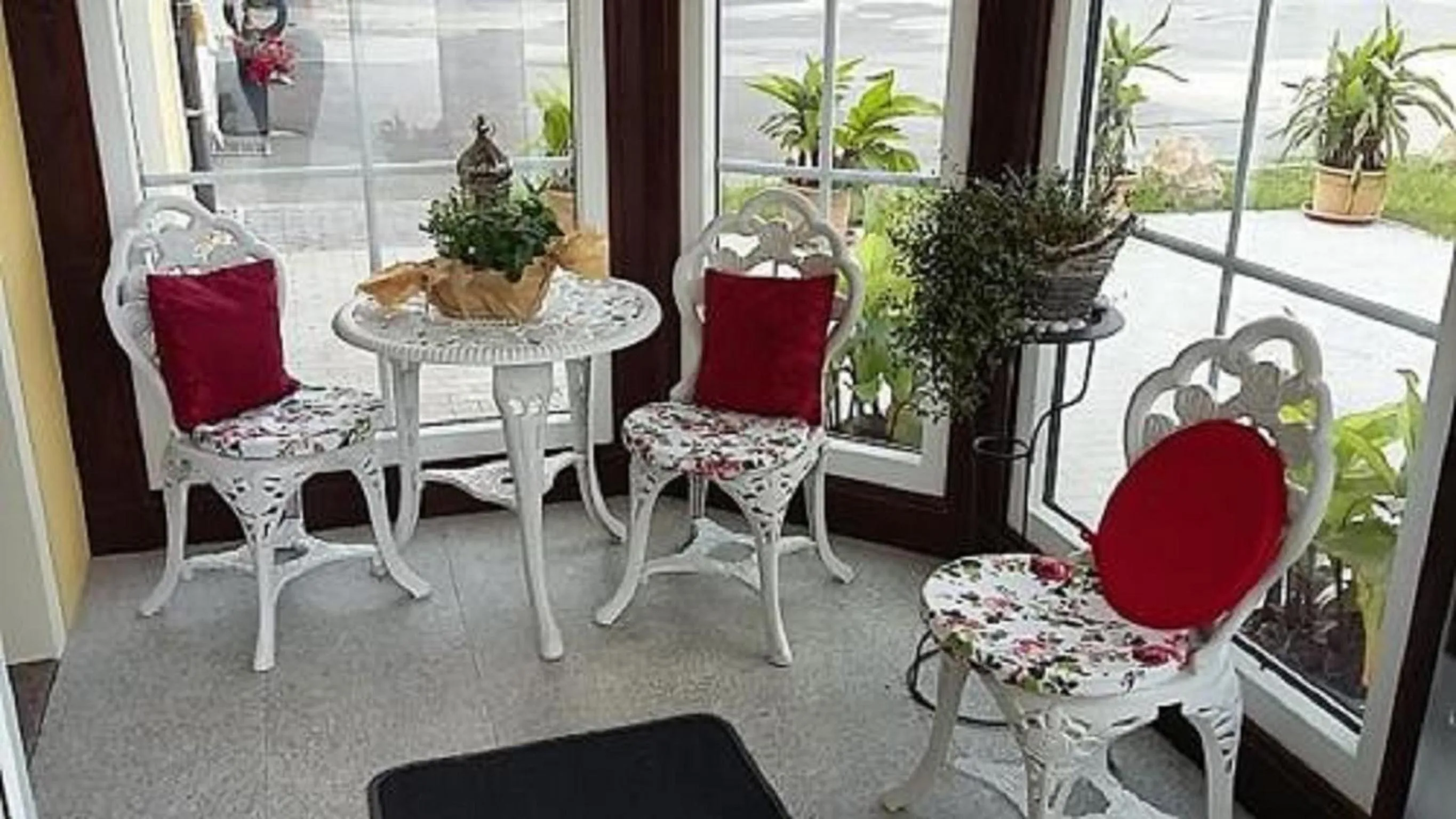 Patio in Genesungsort Landhaus Dammert