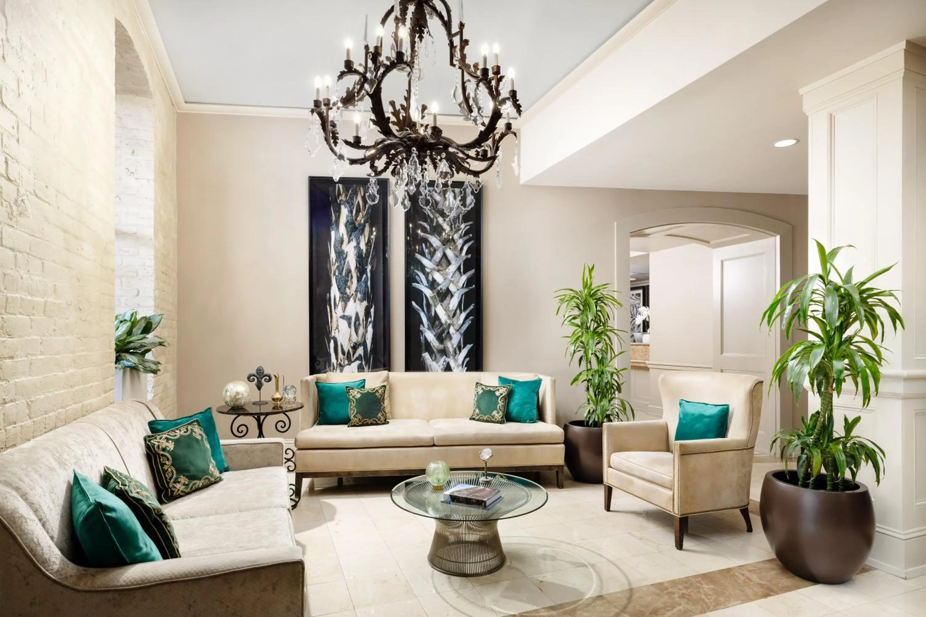 Lobby or reception in The Riverfront Hotel New Orleans