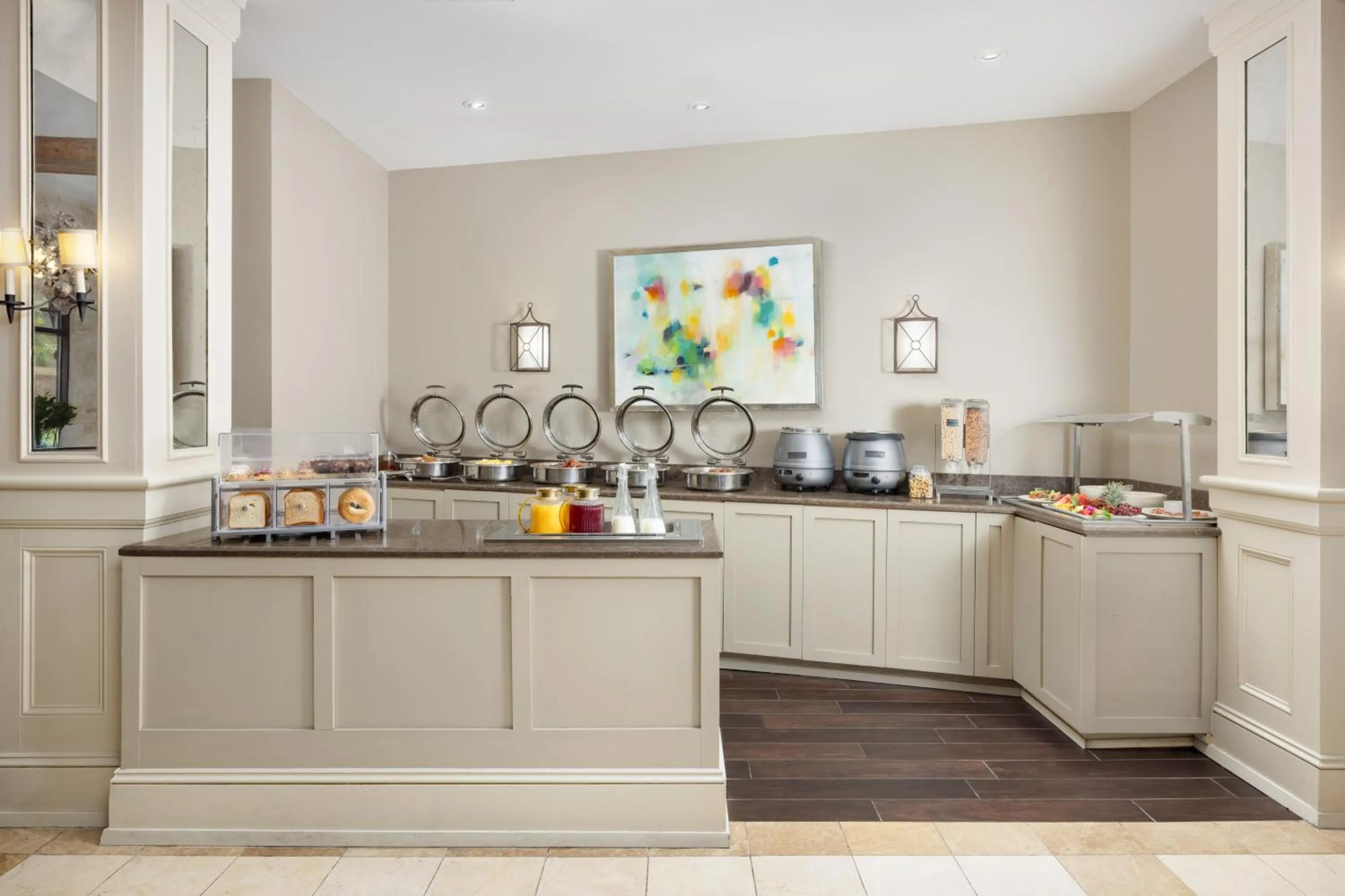 Breakfast in The Riverfront Hotel New Orleans