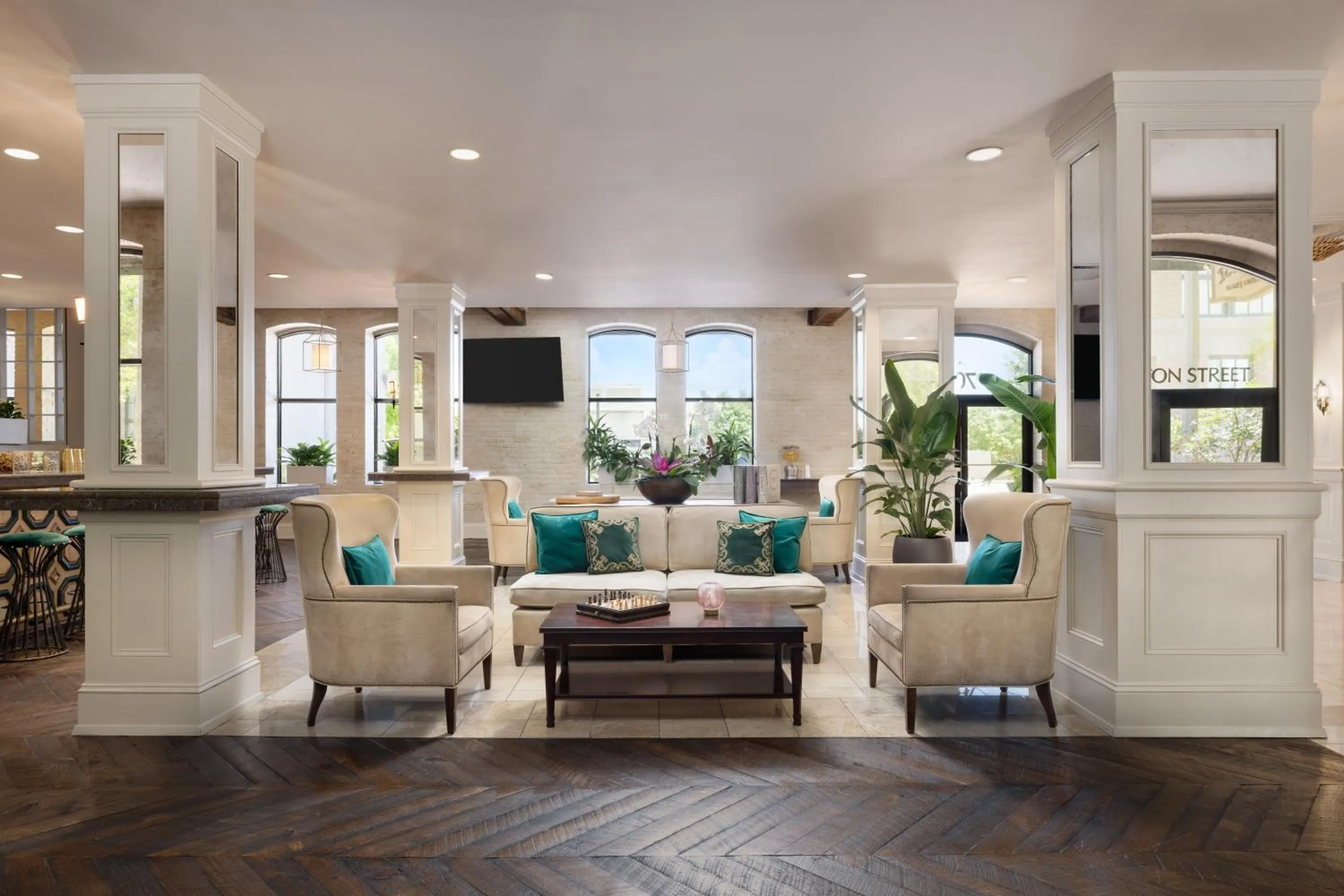 Lobby or reception in The Riverfront Hotel New Orleans