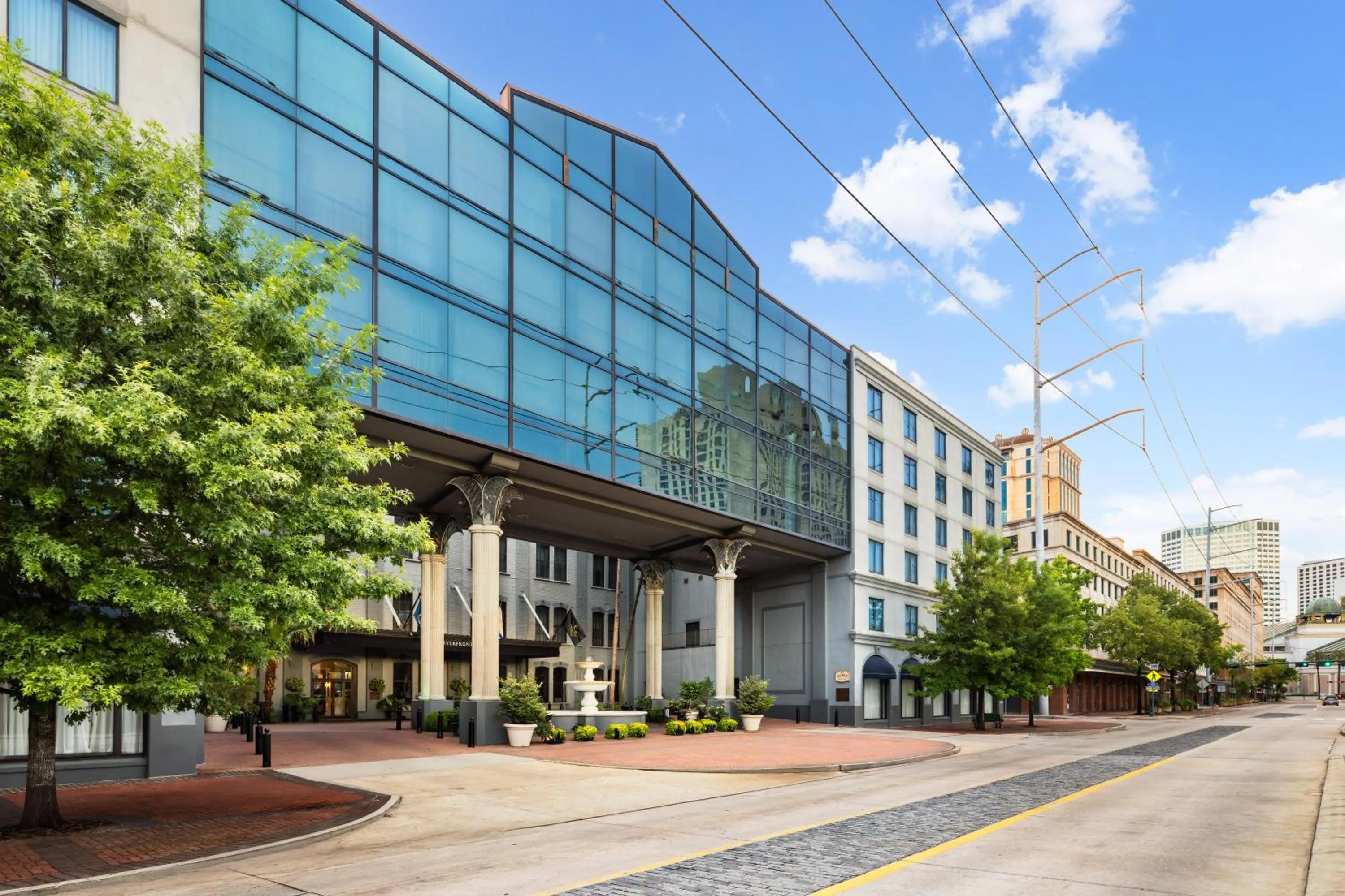 Facade/entrance in The Riverfront Hotel New Orleans