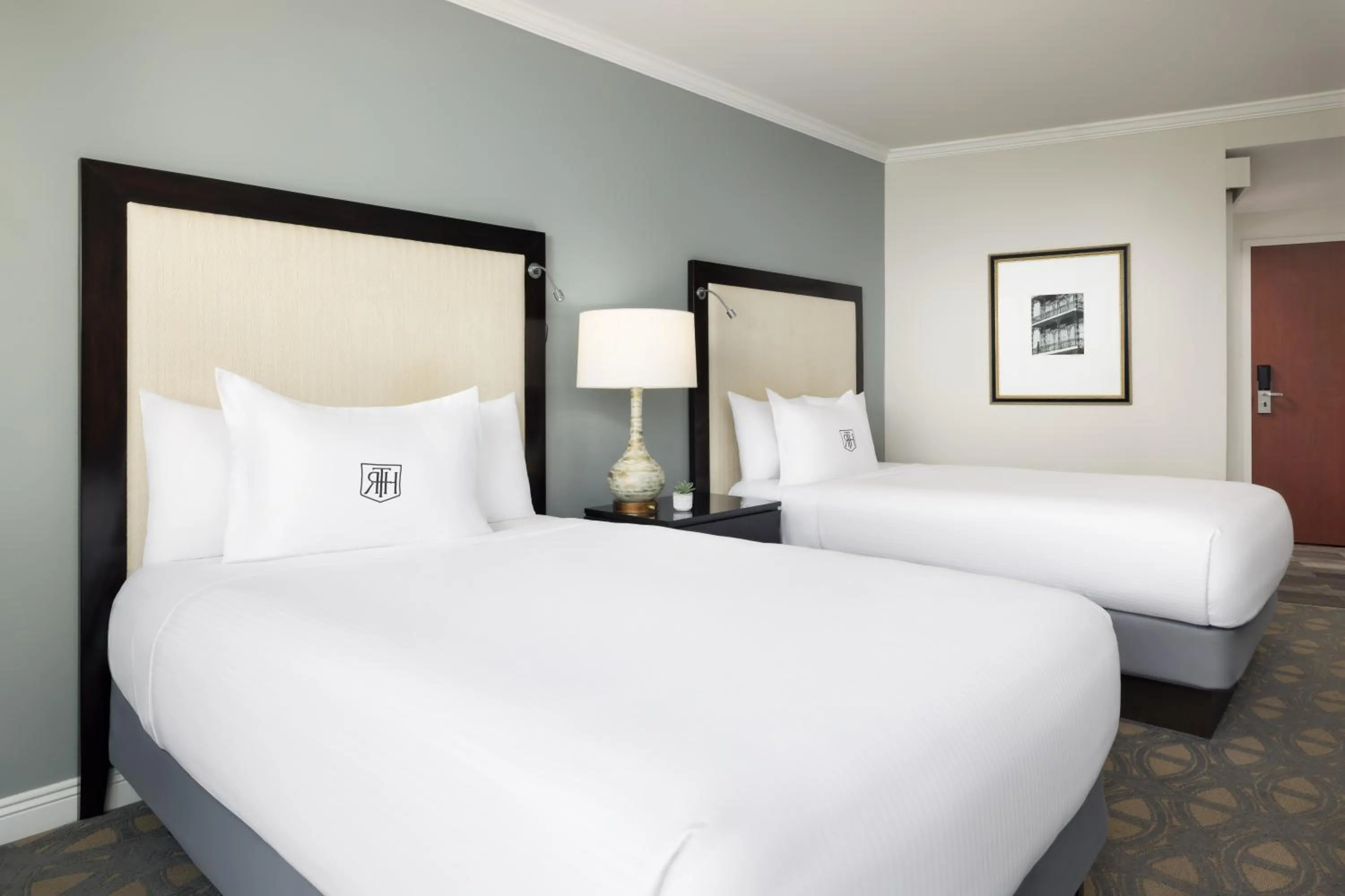 Bedroom, Bed in The Riverfront Hotel New Orleans