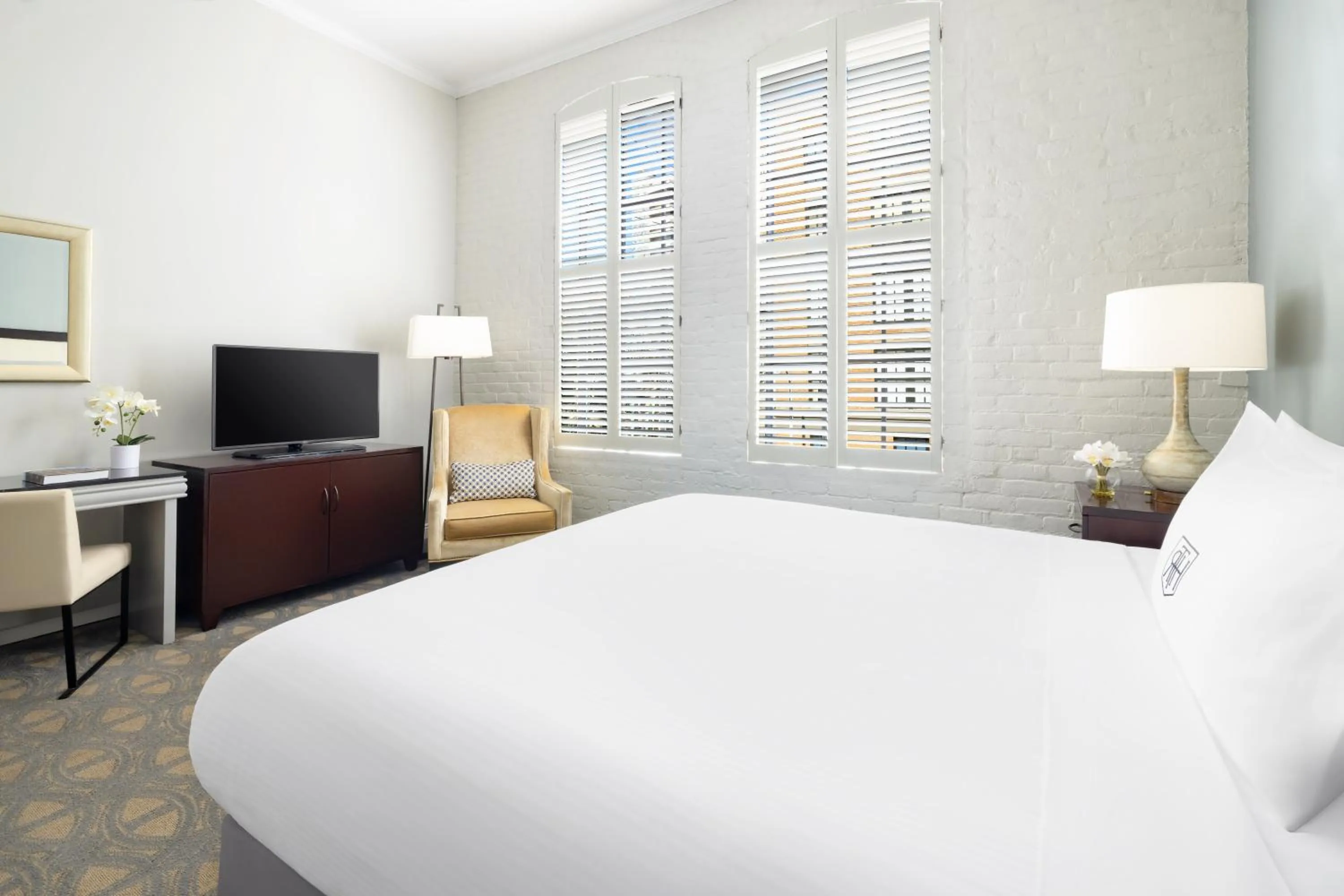 Bedroom, Bed in The Riverfront Hotel New Orleans