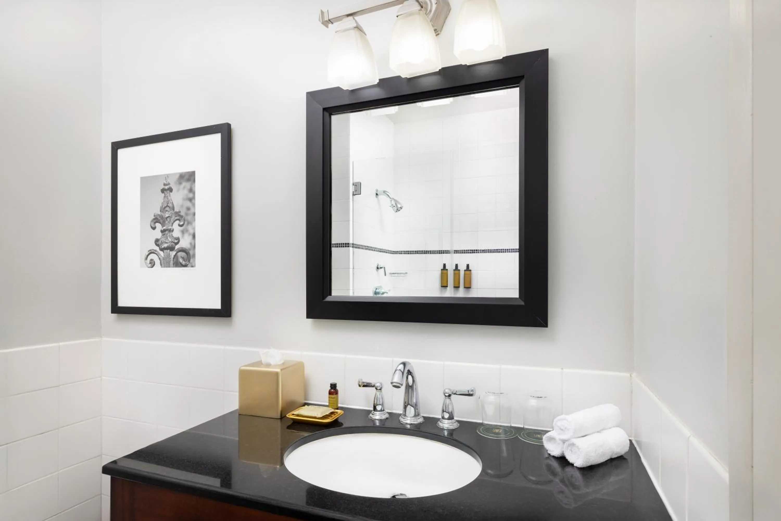 Bathroom in The Riverfront Hotel New Orleans