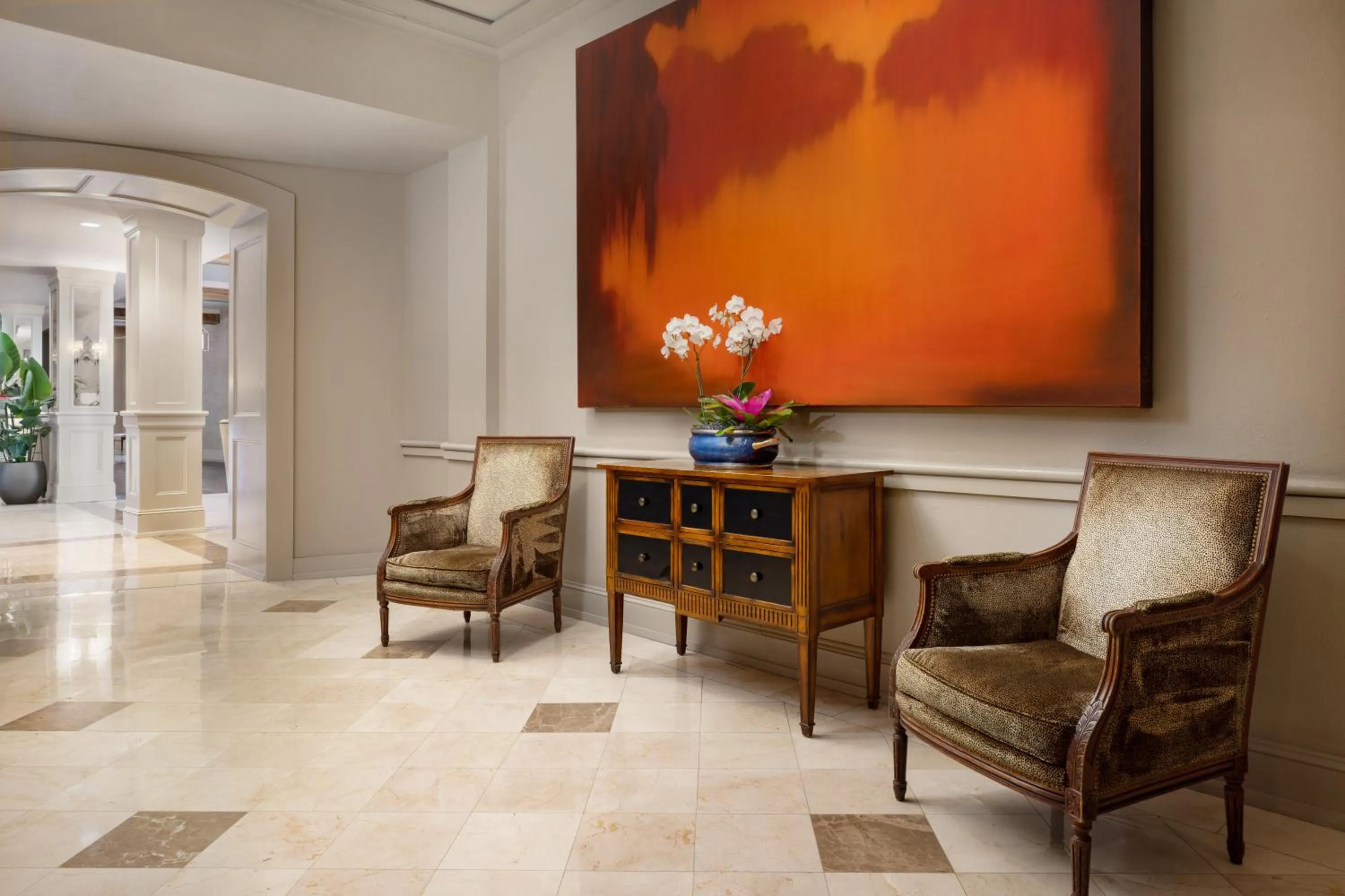 Lobby or reception in The Riverfront Hotel New Orleans