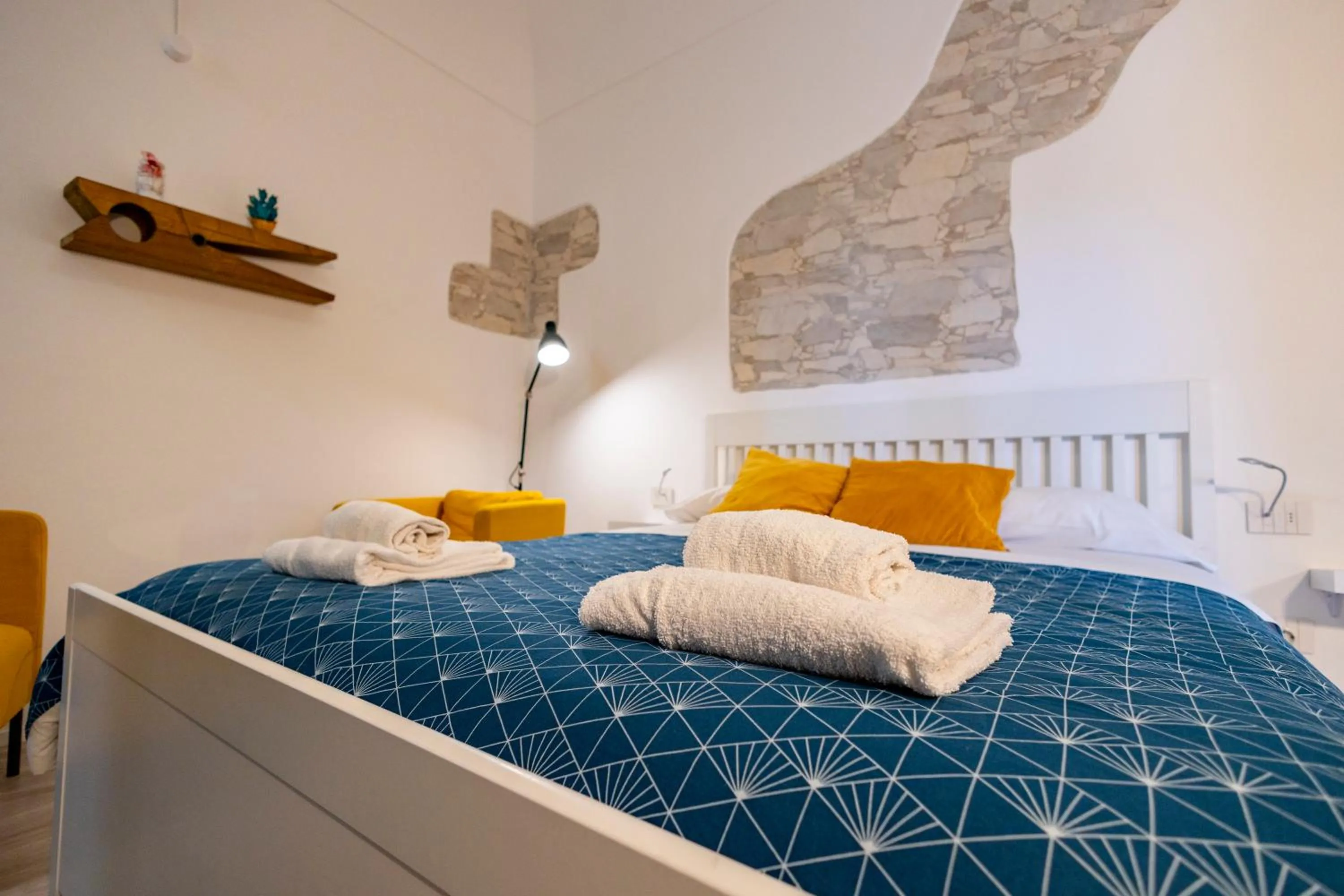 Bed in B&B Belvedere All'Idria