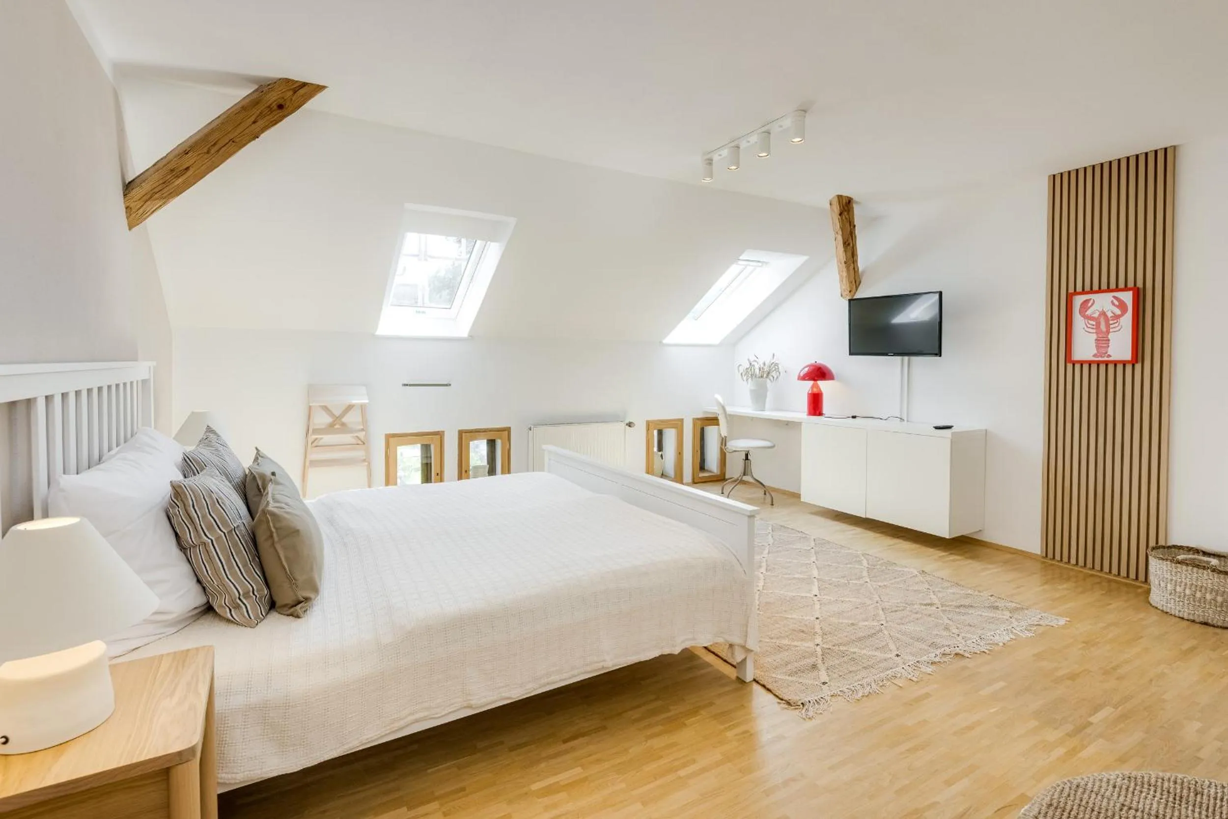 Bed in Gasthaus Landbrecht