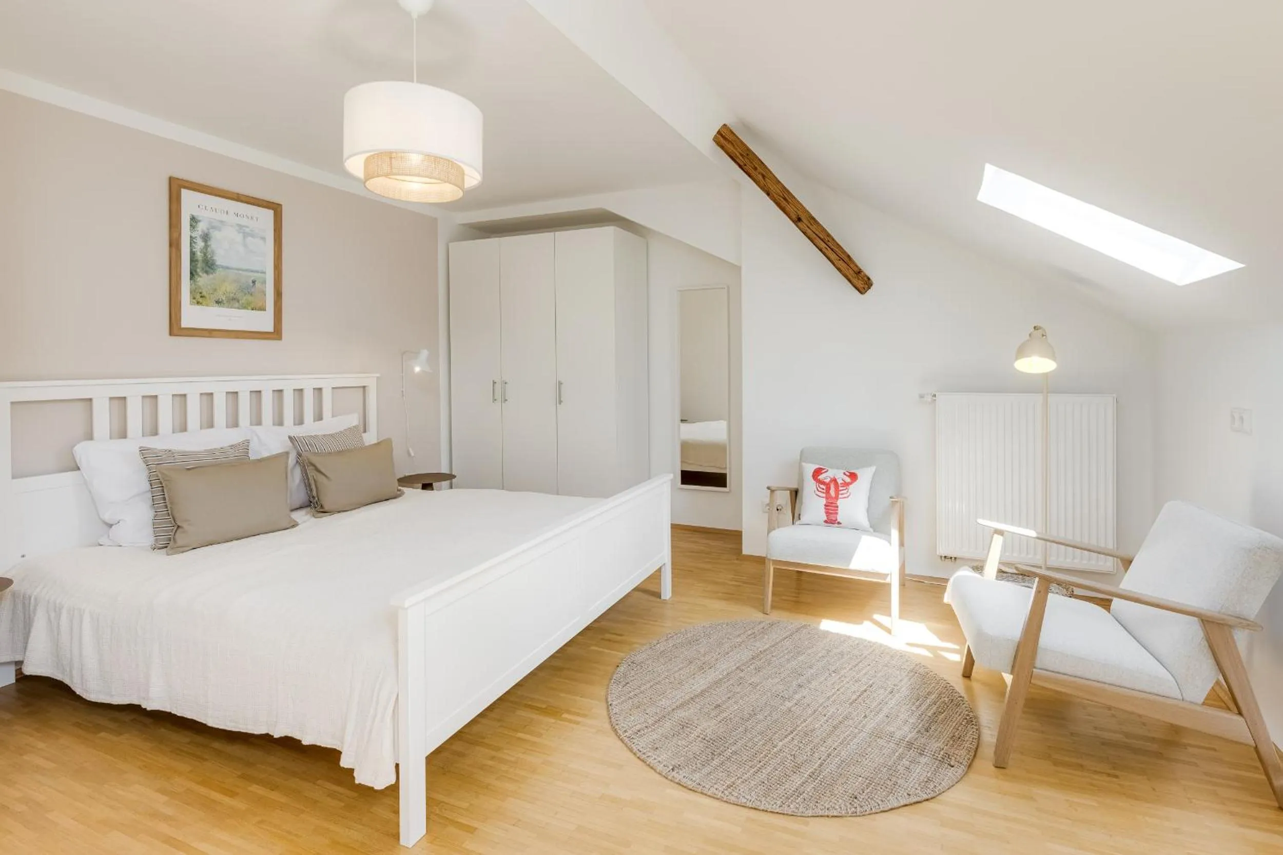 Bed in Gasthaus Landbrecht