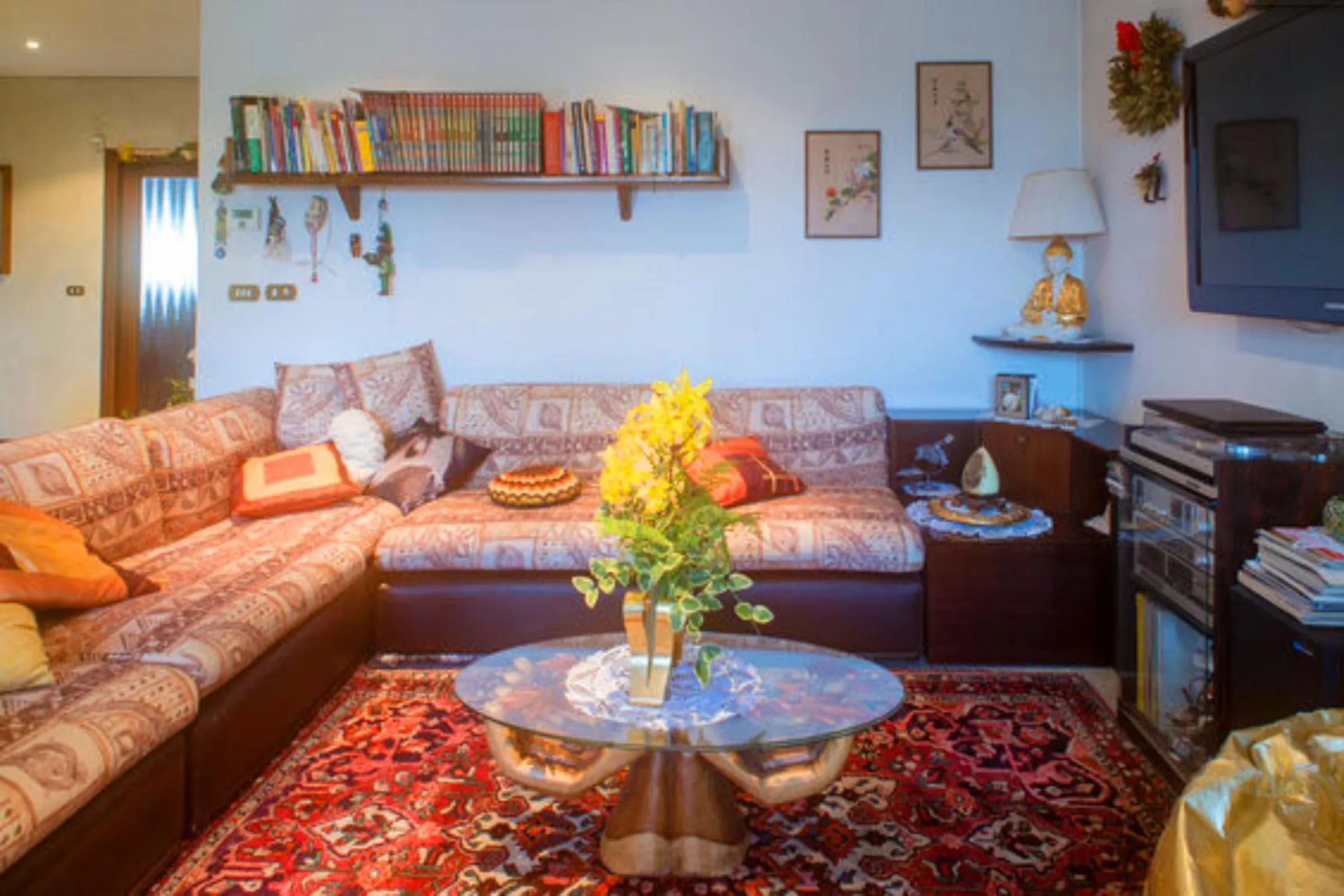 Communal lounge/ TV room in B&B Le Tre Grazie