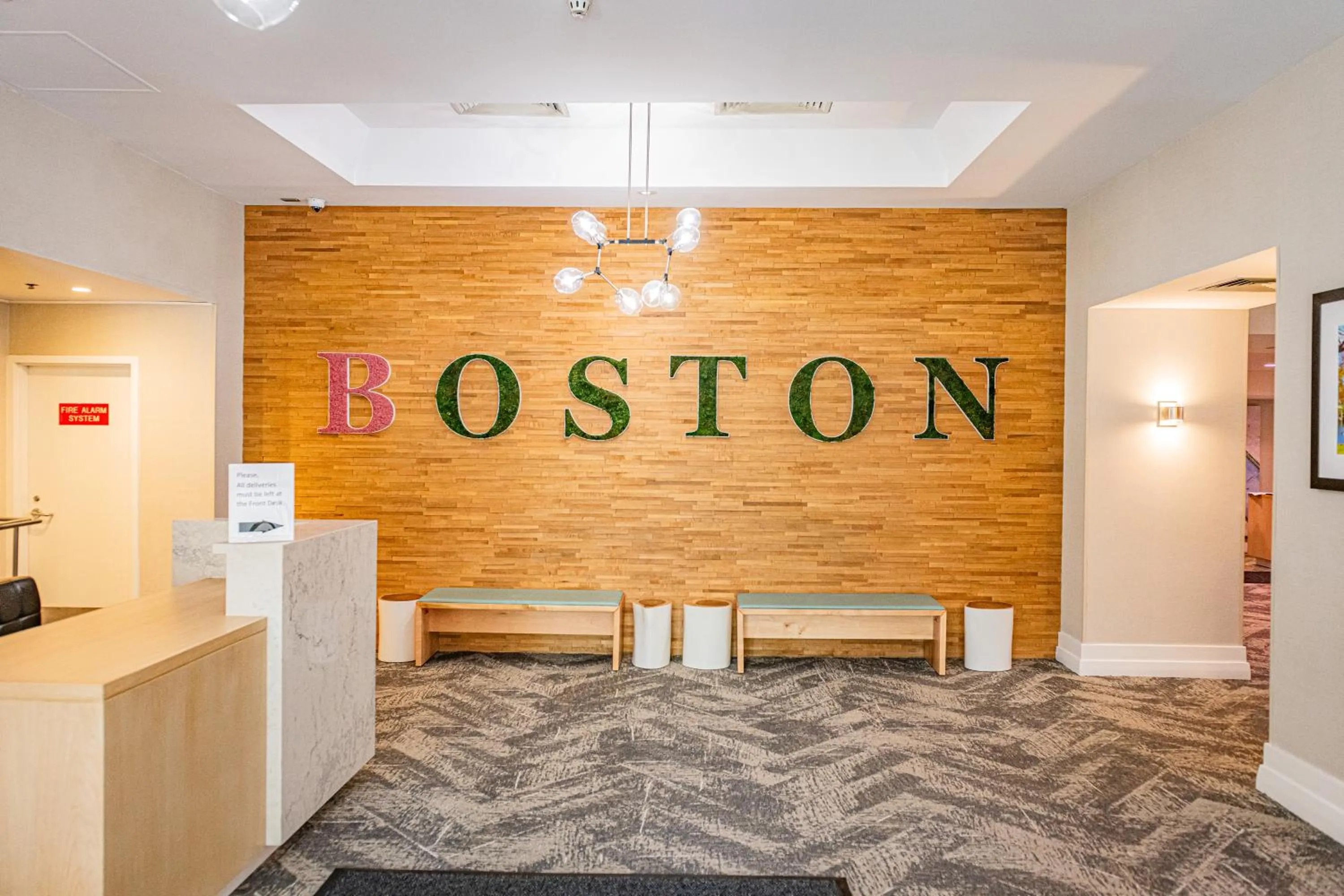 Lobby or reception in The Inn at Longwood Medical