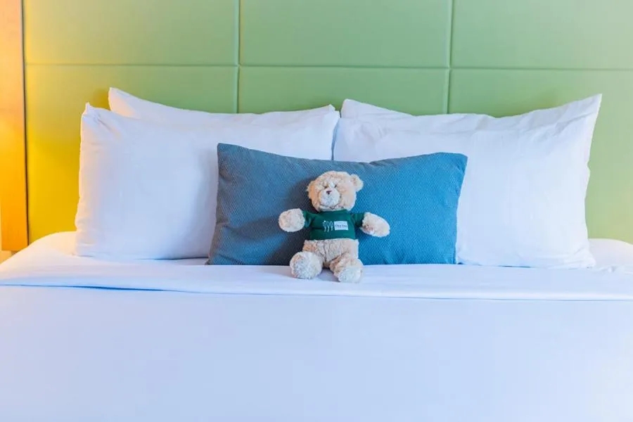 Bed in The Inn at Longwood Medical