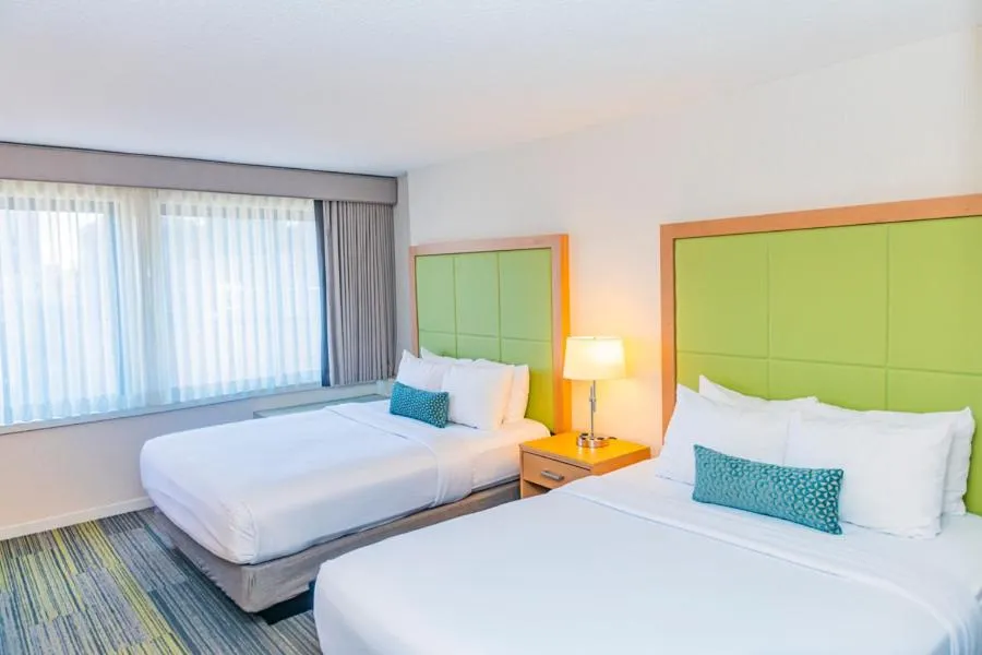 Bed in The Inn at Longwood Medical