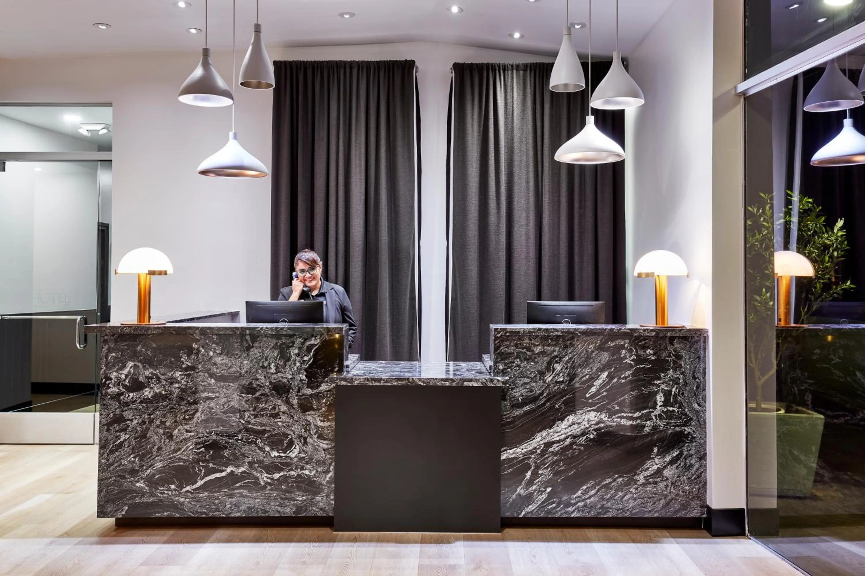 Lobby or reception in Elan Hotel