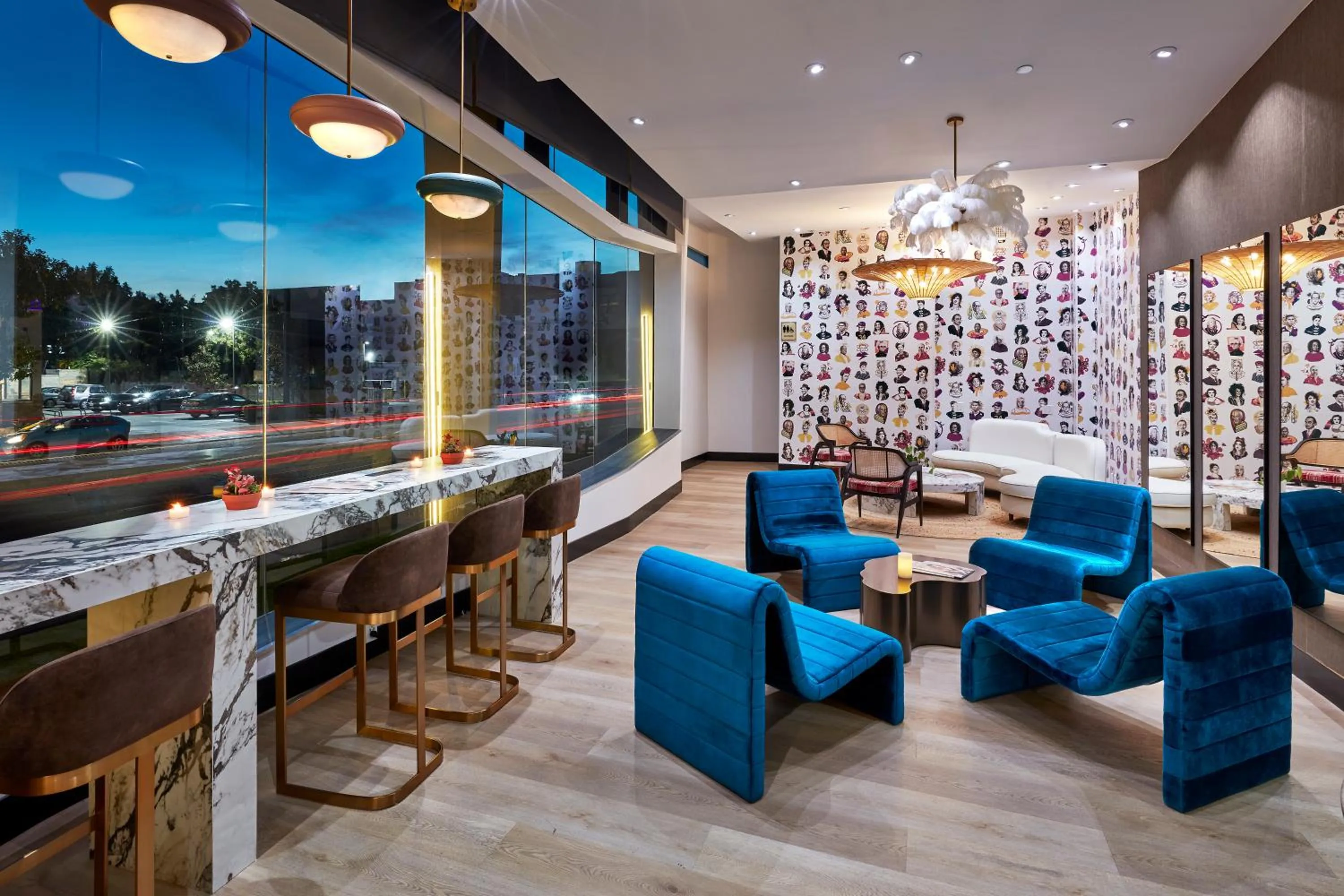 Lobby or reception in Elan Hotel